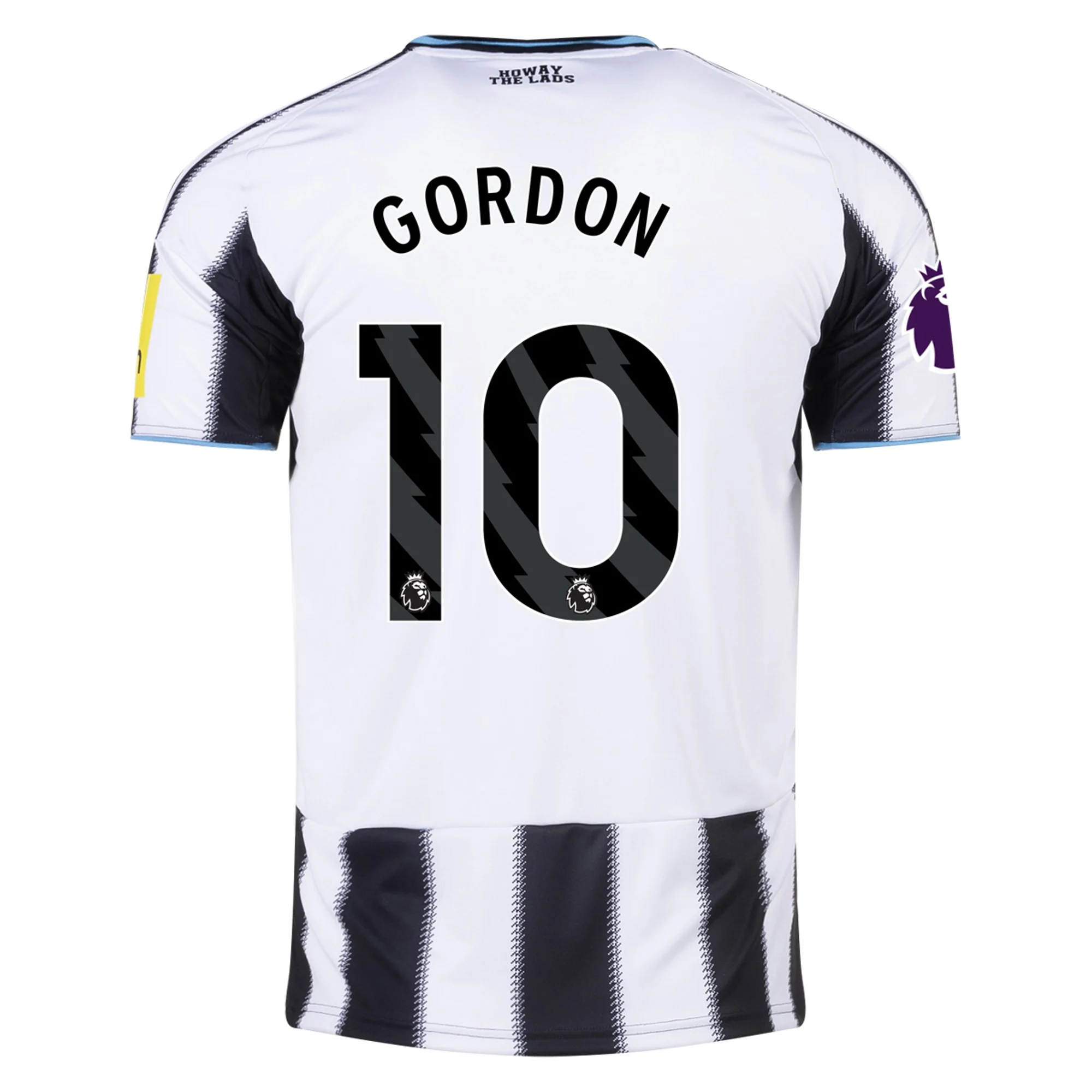 Mens 10 Anthony Gordon Newcastle Home Jersey 2025-26 Football Shirt