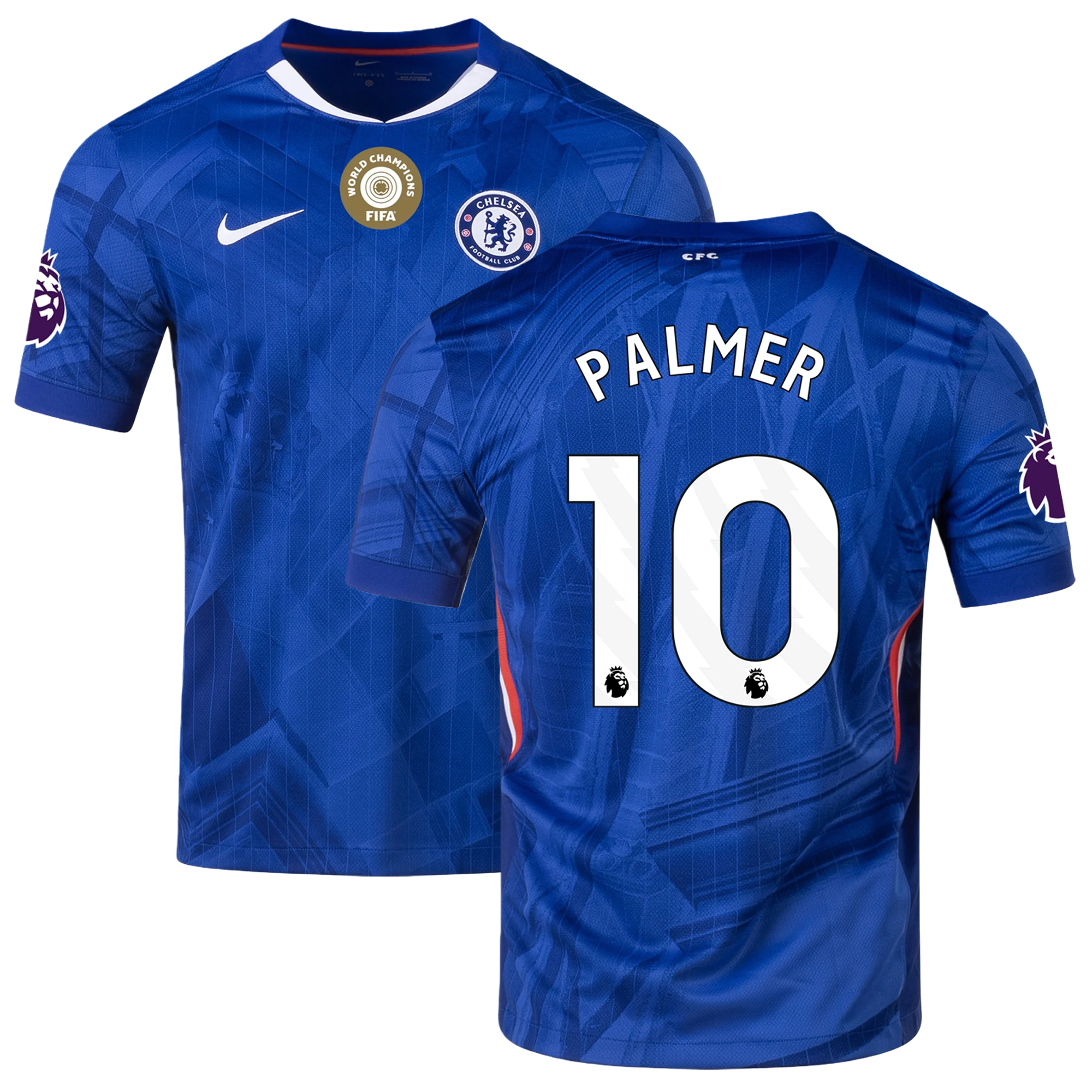Mens 10 Cole Palmer Chelsea Home Jersey 2025-26 Football Shirt