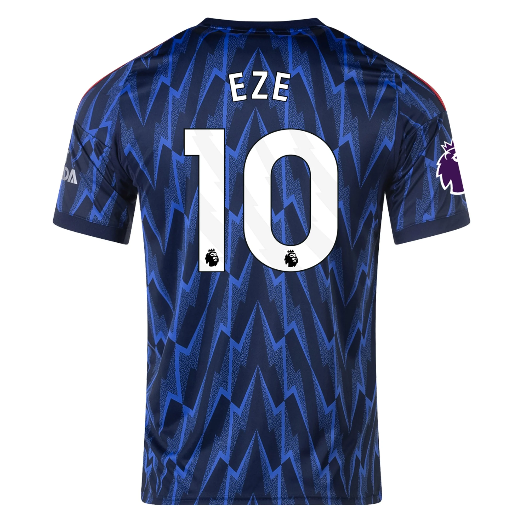 Mens 10 Eberechi Eze Arsenal 2025-26 Away Jersey Football Shirt