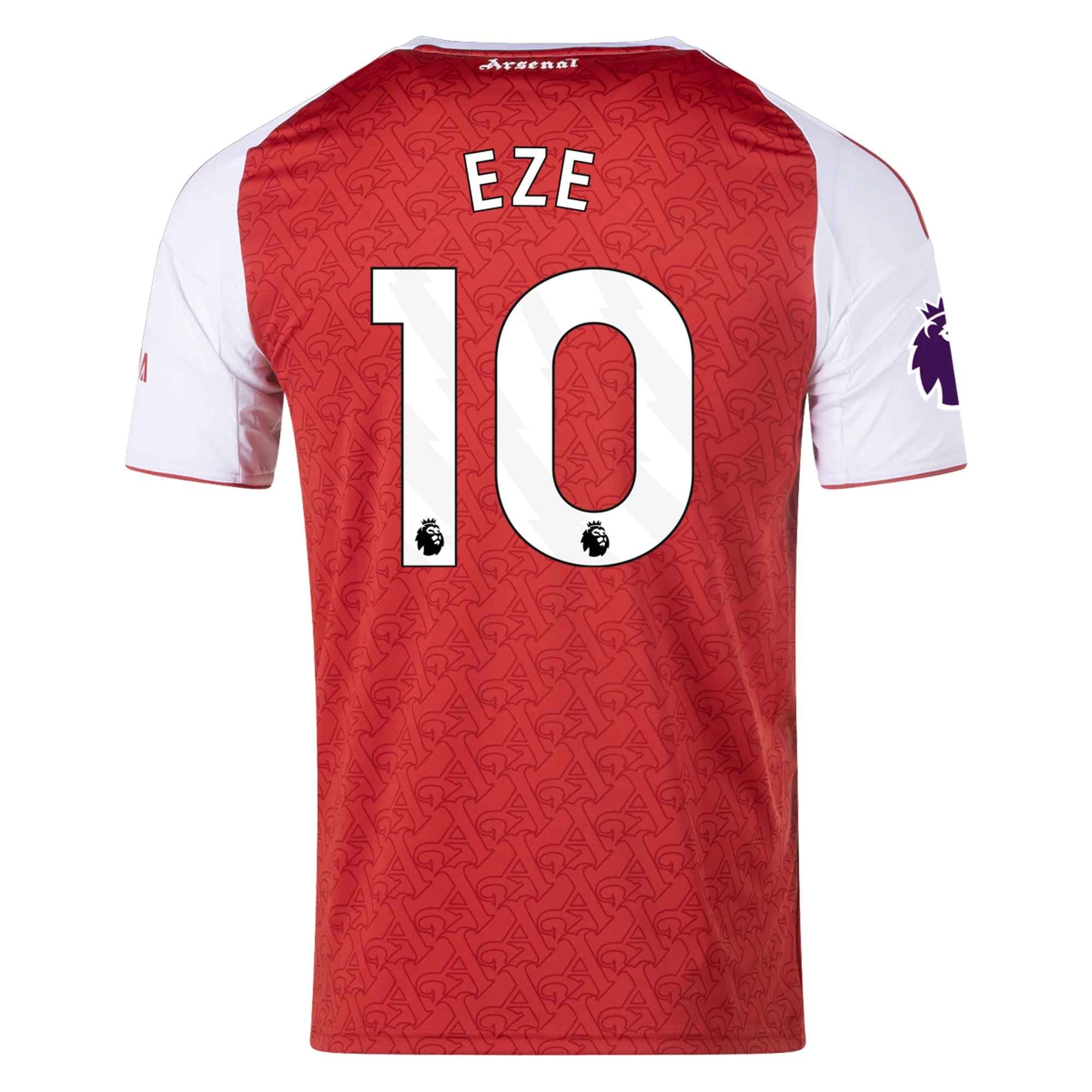 Mens 10 Eberechi Eze Arsenal 2025-26 Home Jersey Football Shirt