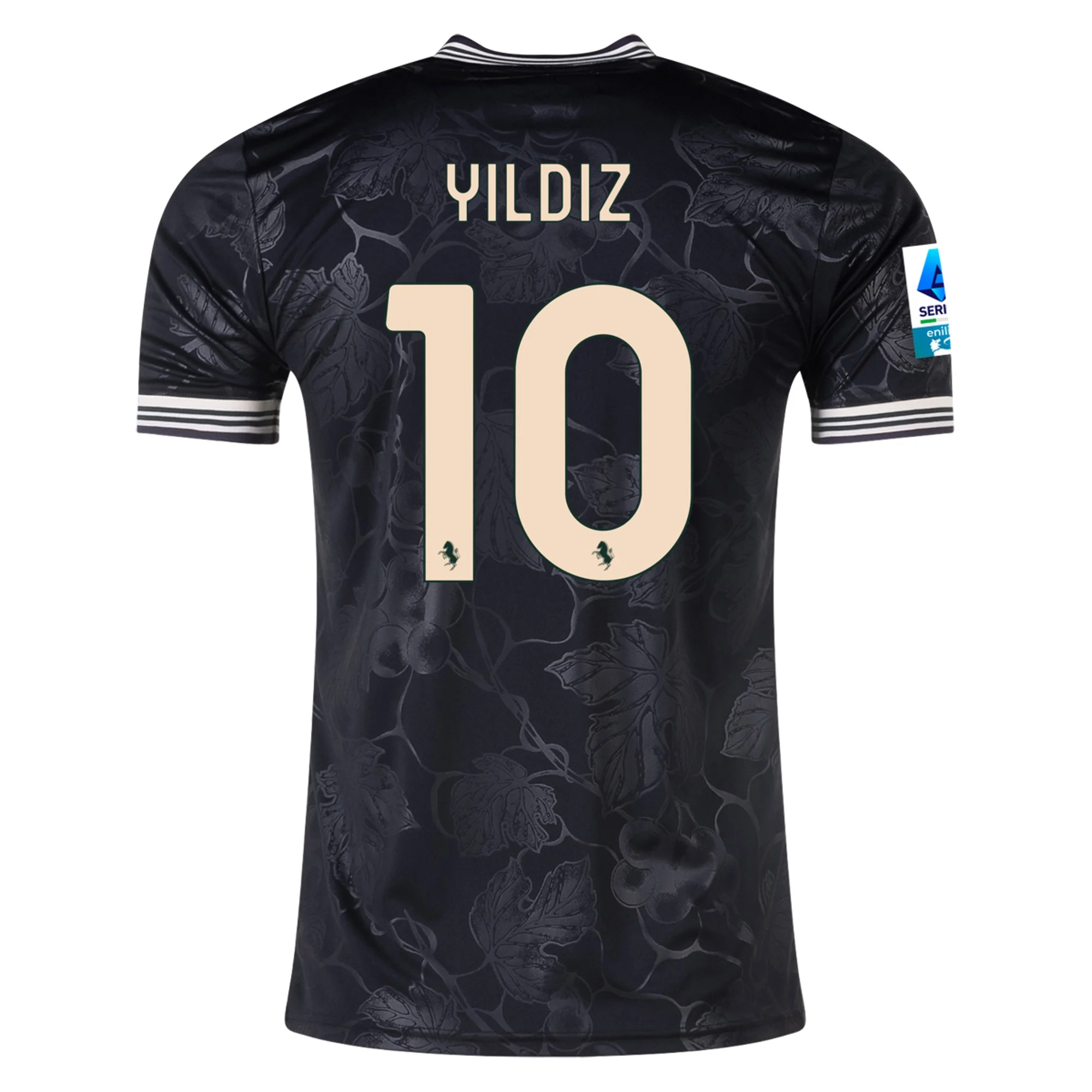 Mens 10 Kenan Yildiz Juventus 2025-26 Third Jersey Football Shirt