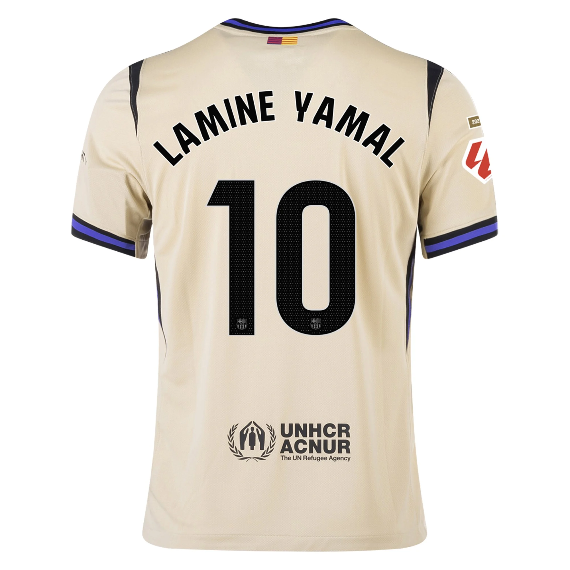 Mens 10 Lamine Yamal Barcelona 2025-26 Away Jersey Football Shirt