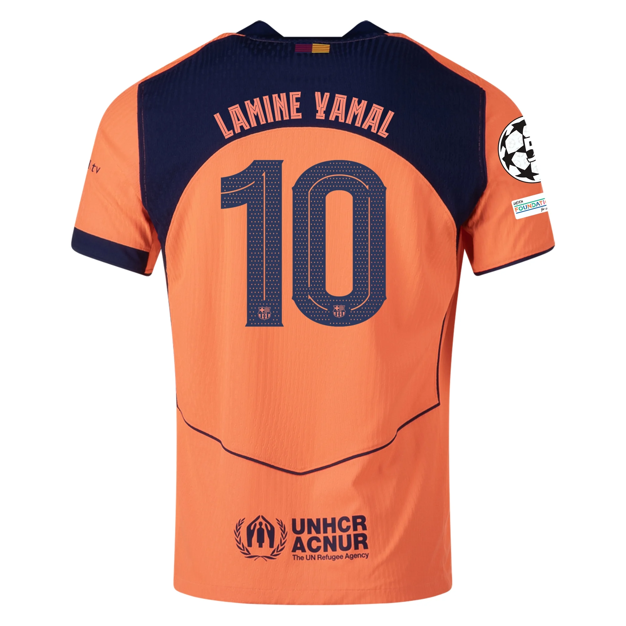 Mens 10 Lamine Yamal Barcelona 2025-26 Third Jersey Football Shirt