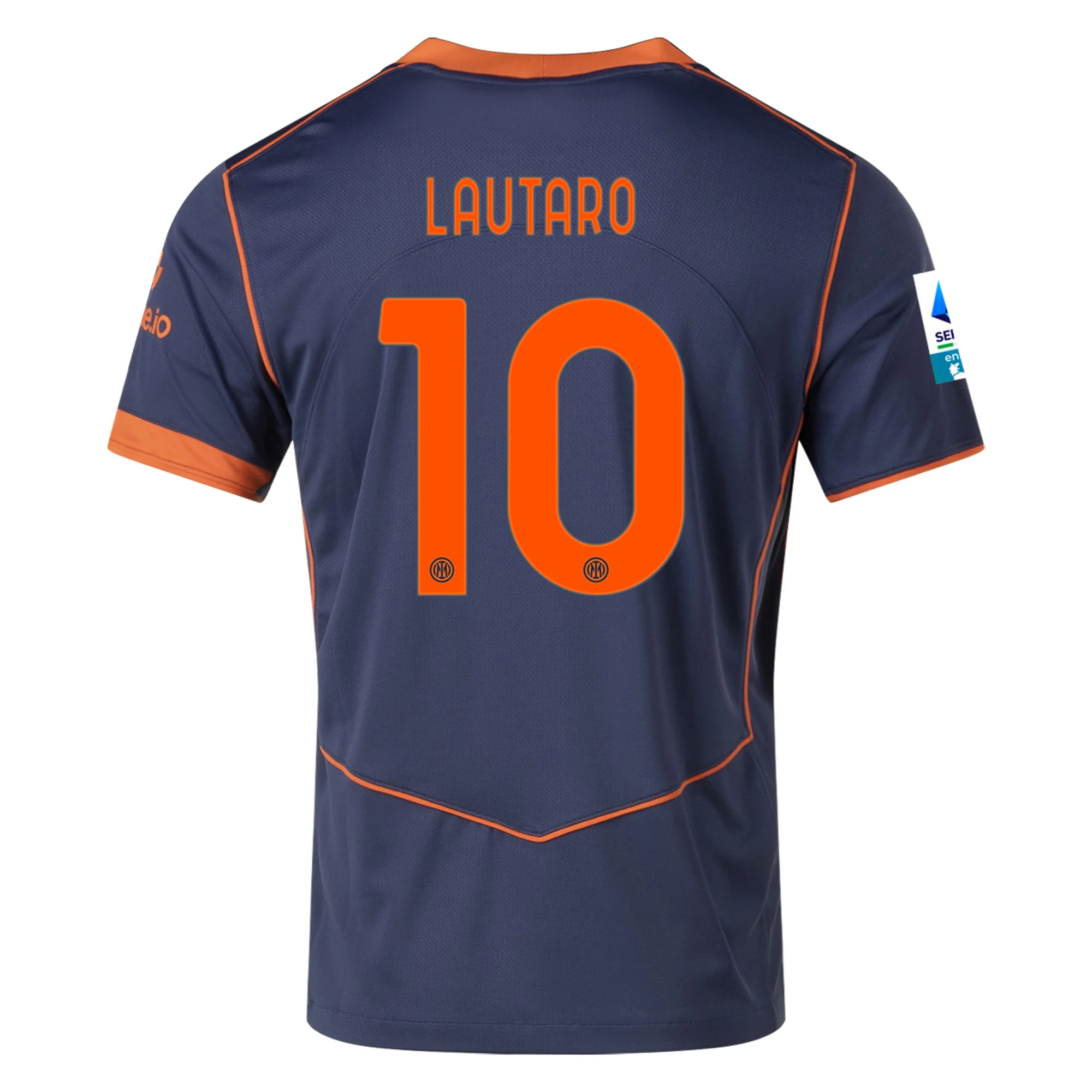 Mens 10 Lautaro Martinez Inter Milan 2025-26 Third Jersey Football Shirt