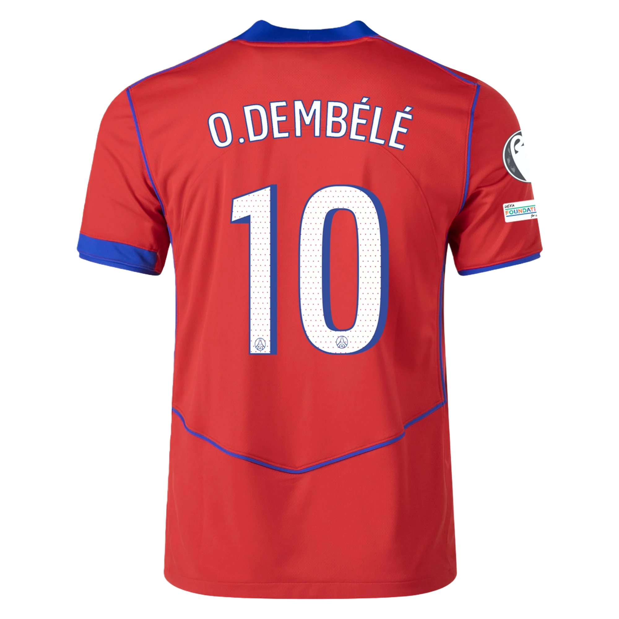 Mens 10 Ousmane Dembélé PSG 2025-26 Third Jersey Football Shirt