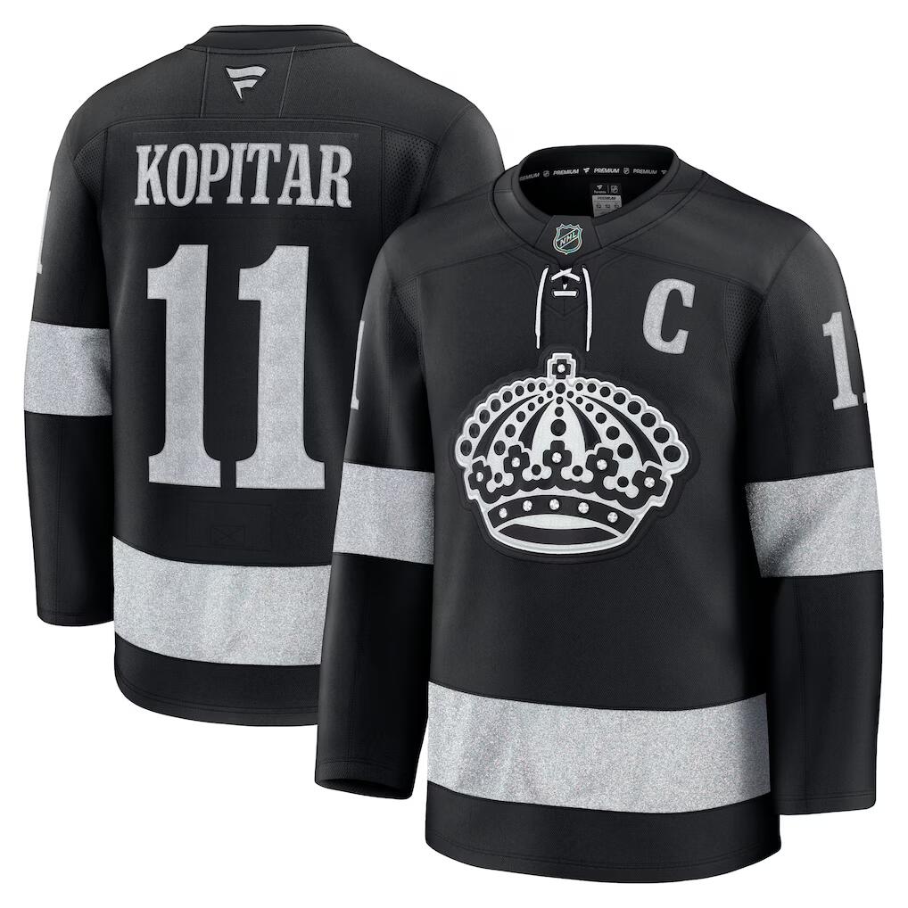 Men's Los Angeles Kings Jerseys #11 Anze Kopitar Hockey Jerseys