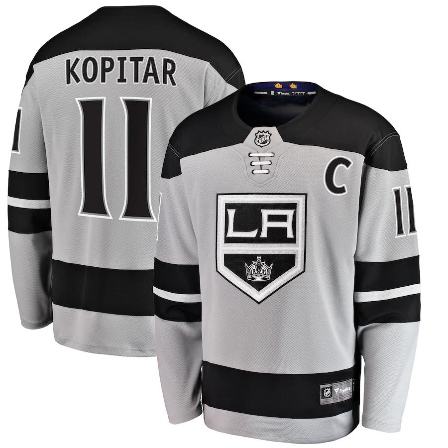 Men's Los Angeles Kings Jerseys #11 Anze Kopitar Hockey Jerseys