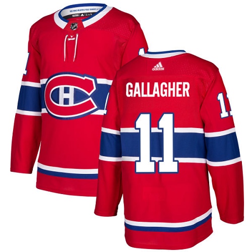 Men's Montreal Canadiens Jerseys #11 Brendan Gallagher Hockey Jerseys