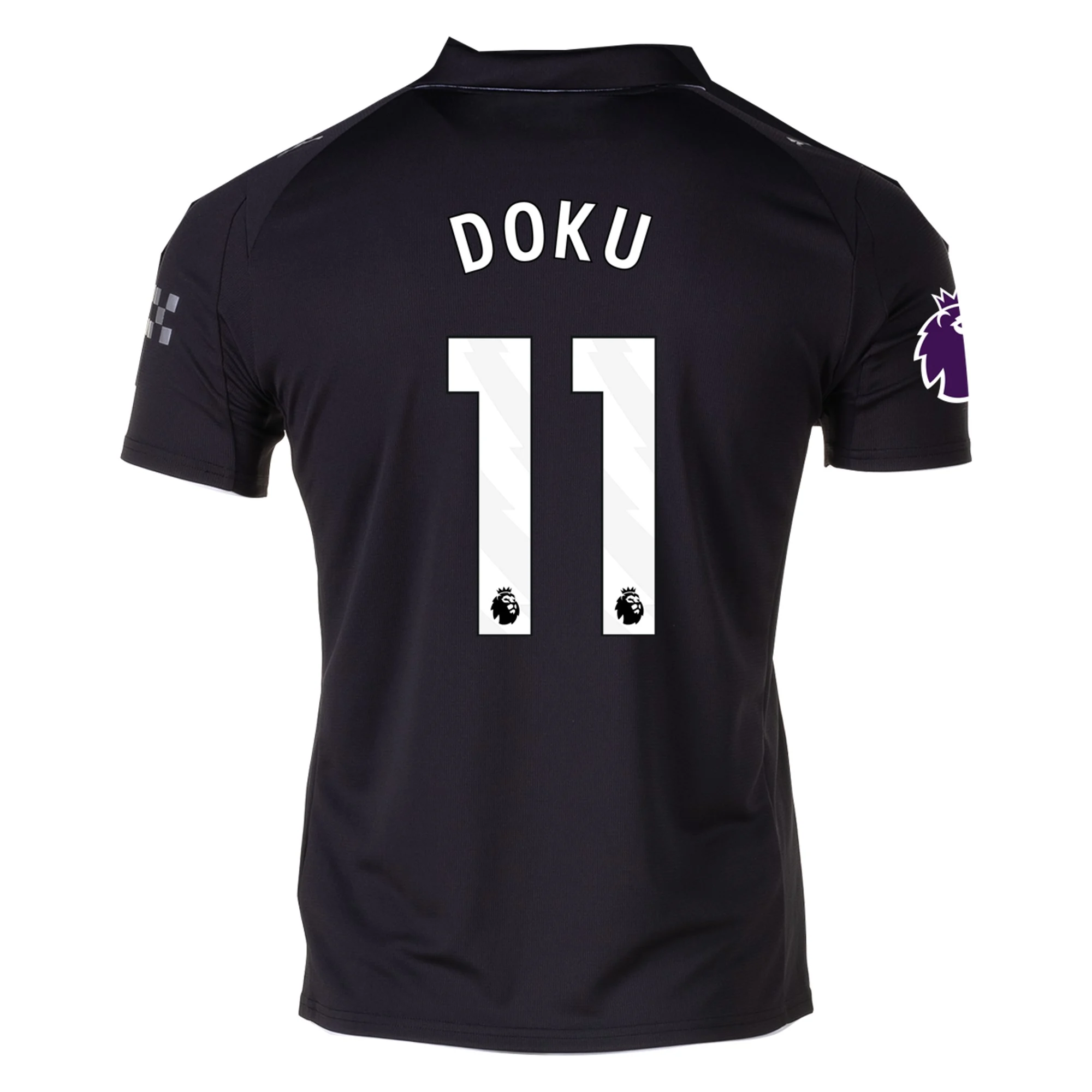 Mens 11 Jérémy Doku Manchester City Away Jersey 2025-26 Football Shirt