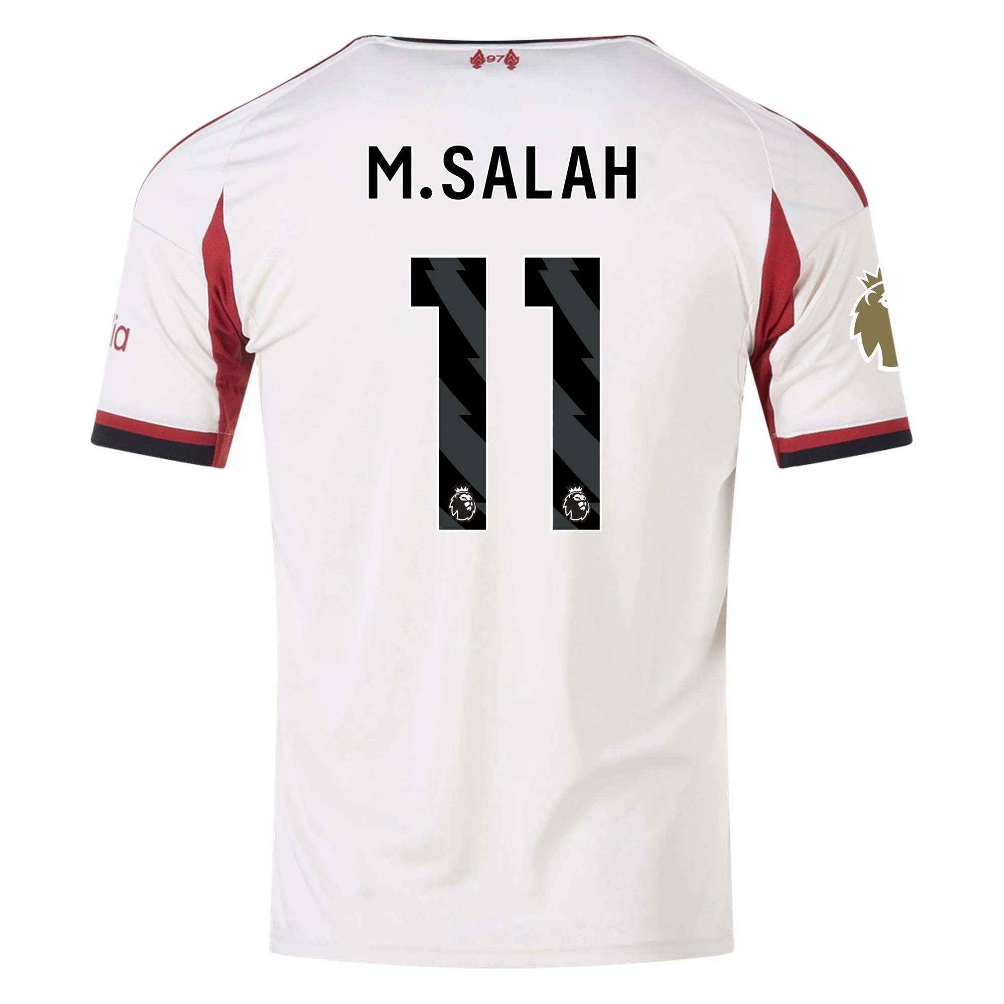 Mens 11 Mohamed Salah Liverpool 2025-26 Away Jersey Football Shirt
