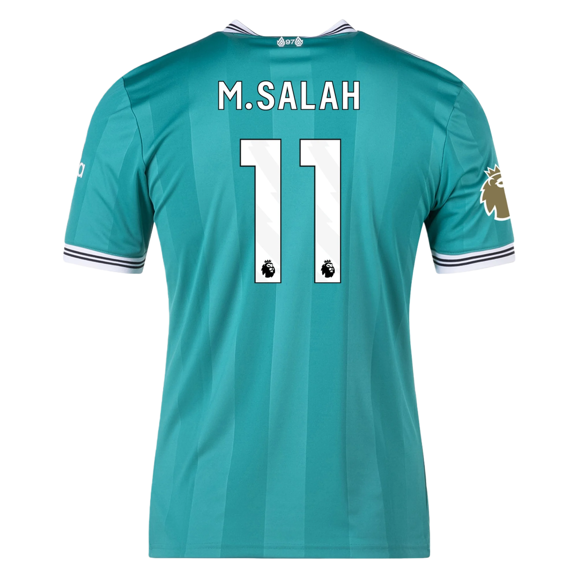 Mens 11 Mohamed Salah Liverpool 2025-26 Third Jersey Football Shirt