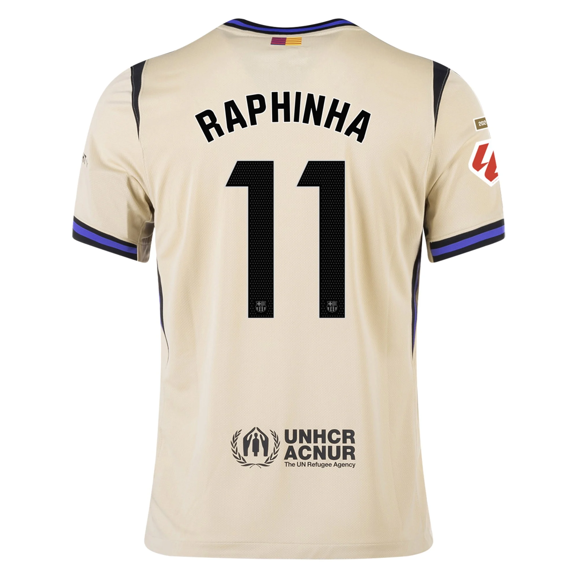 Mens 11 Raphinha Barcelona 2025-26 Away Jersey Football Shirt