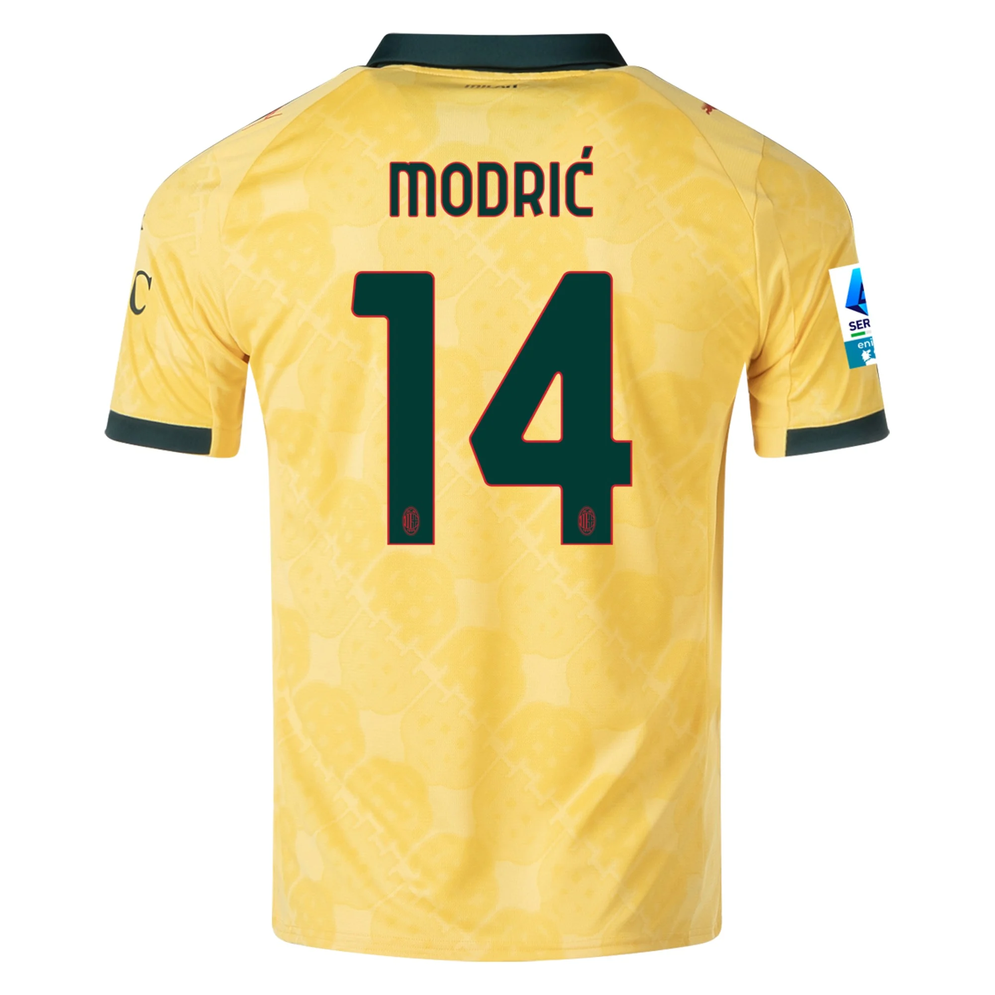 Mens 14 Luka Modrić AC Milan 2025-26 Third Jersey Football Shirt
