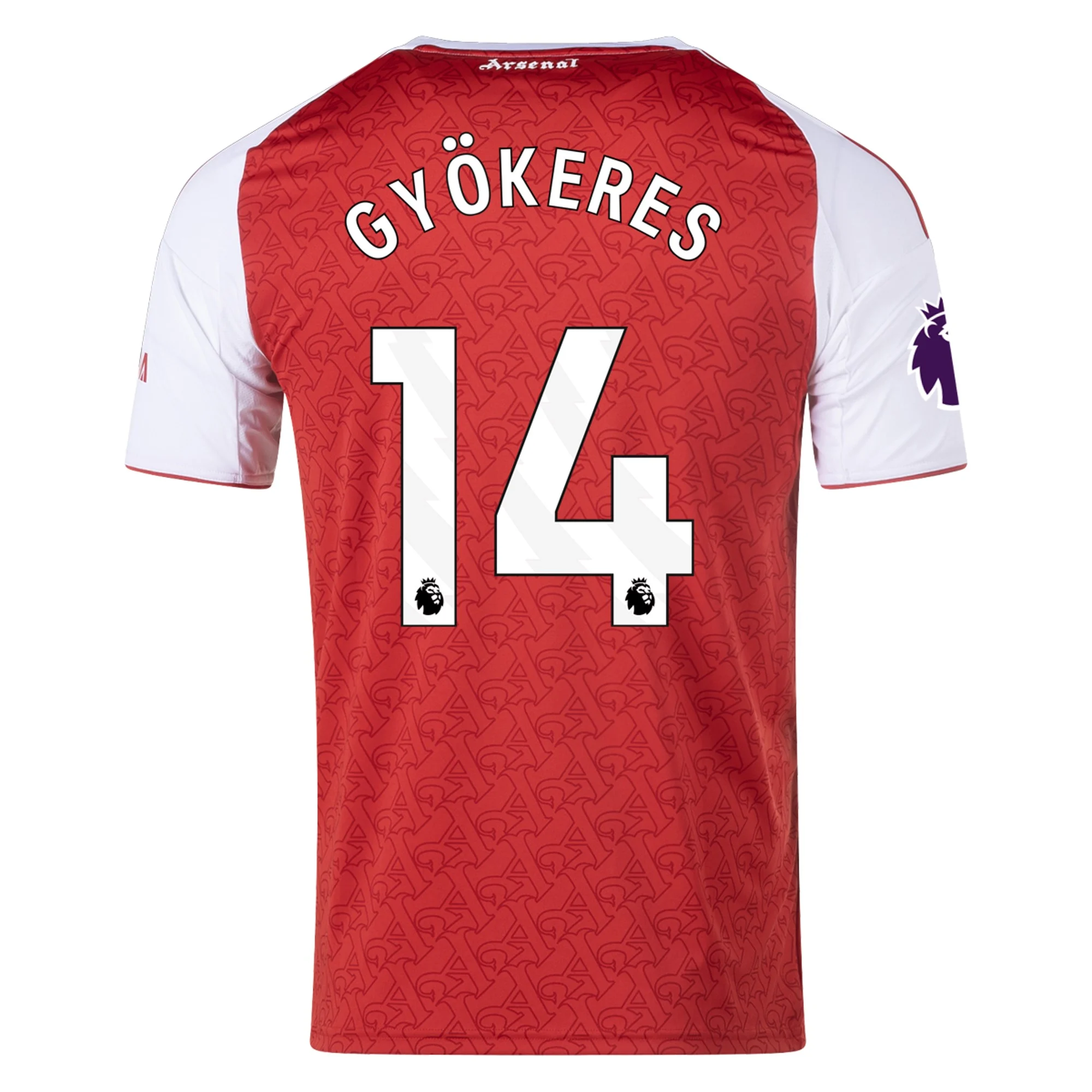 Mens 14 Viktor Gyökeres Arsenal 2025-26 Home Jersey Football Shirt