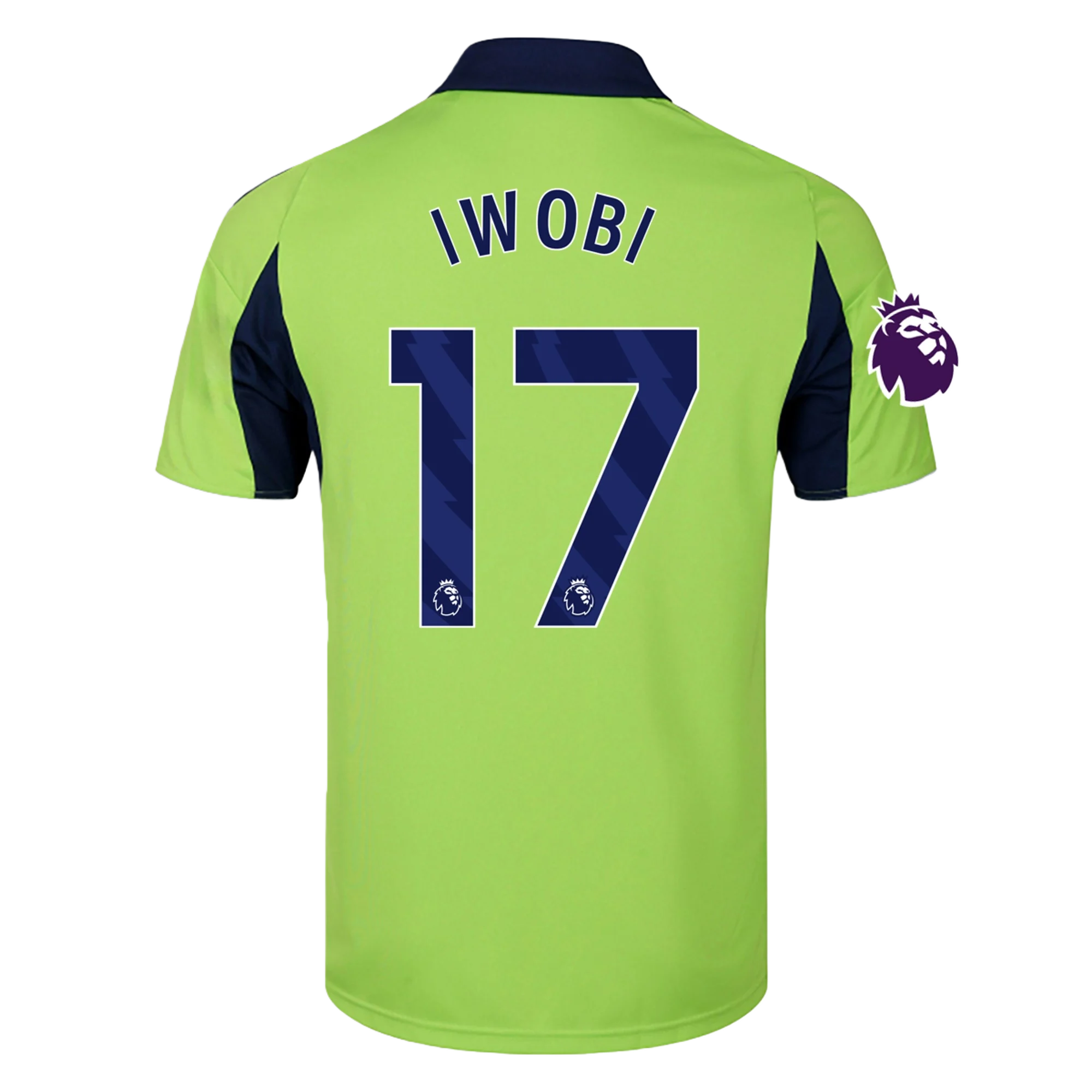 Mens 17 Alex Iwobi Fulham Away Jersey 2025-26 Football Shirt