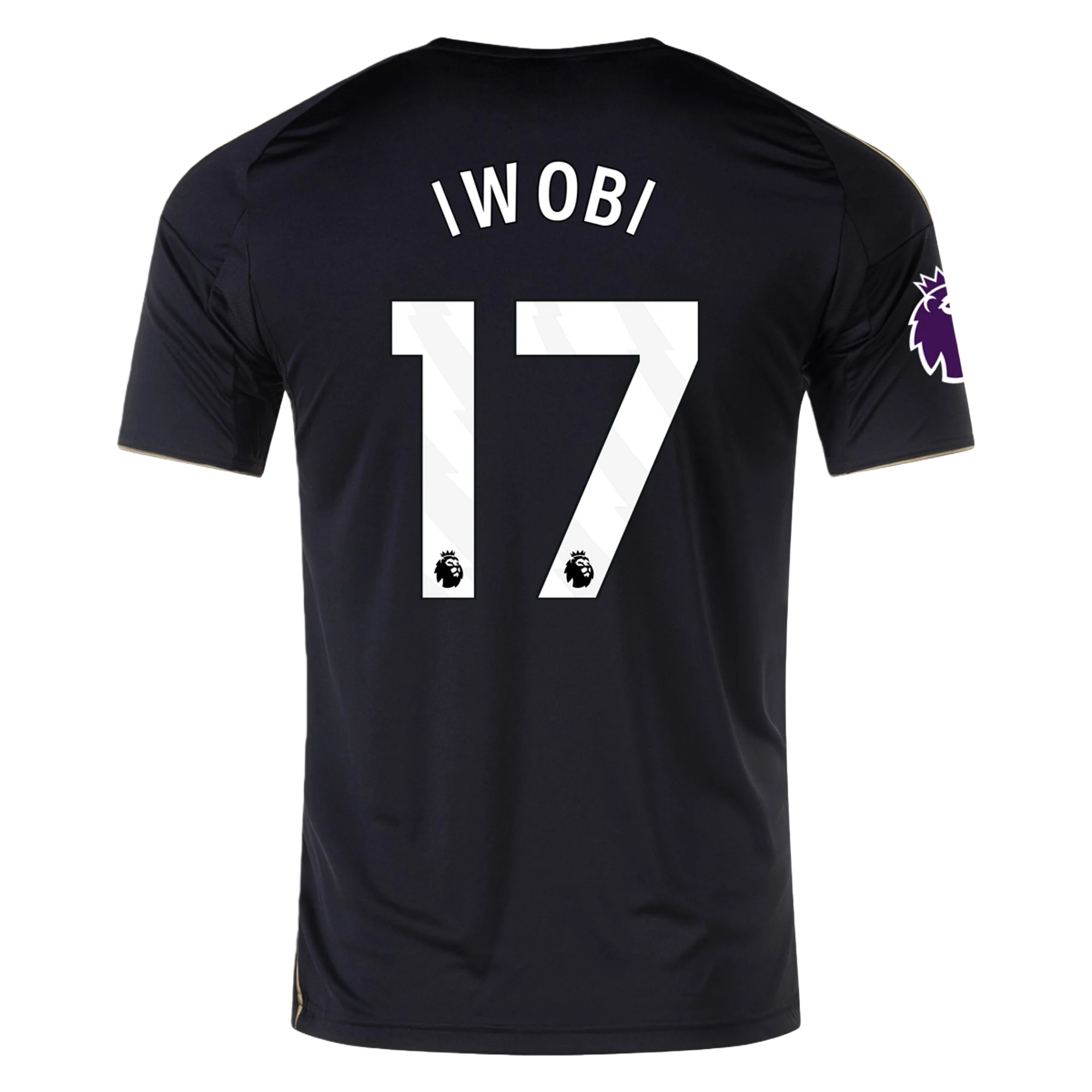 Mens 17 Alex Iwobi Fulham Third Jersey 2025-26 Football Shirt