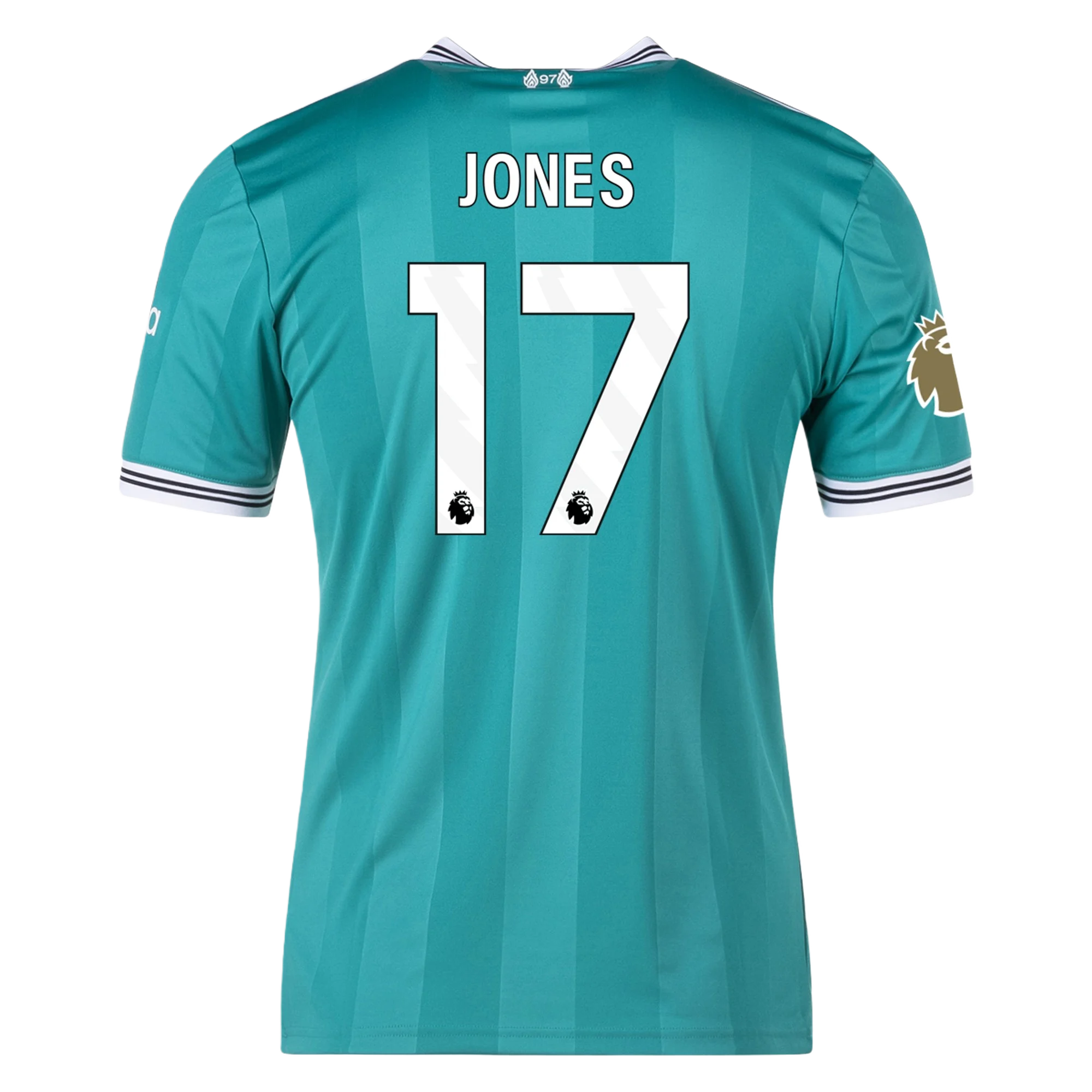 Mens 17 Curtis Jones Liverpool 2025-26 Third Jersey Football Shirt