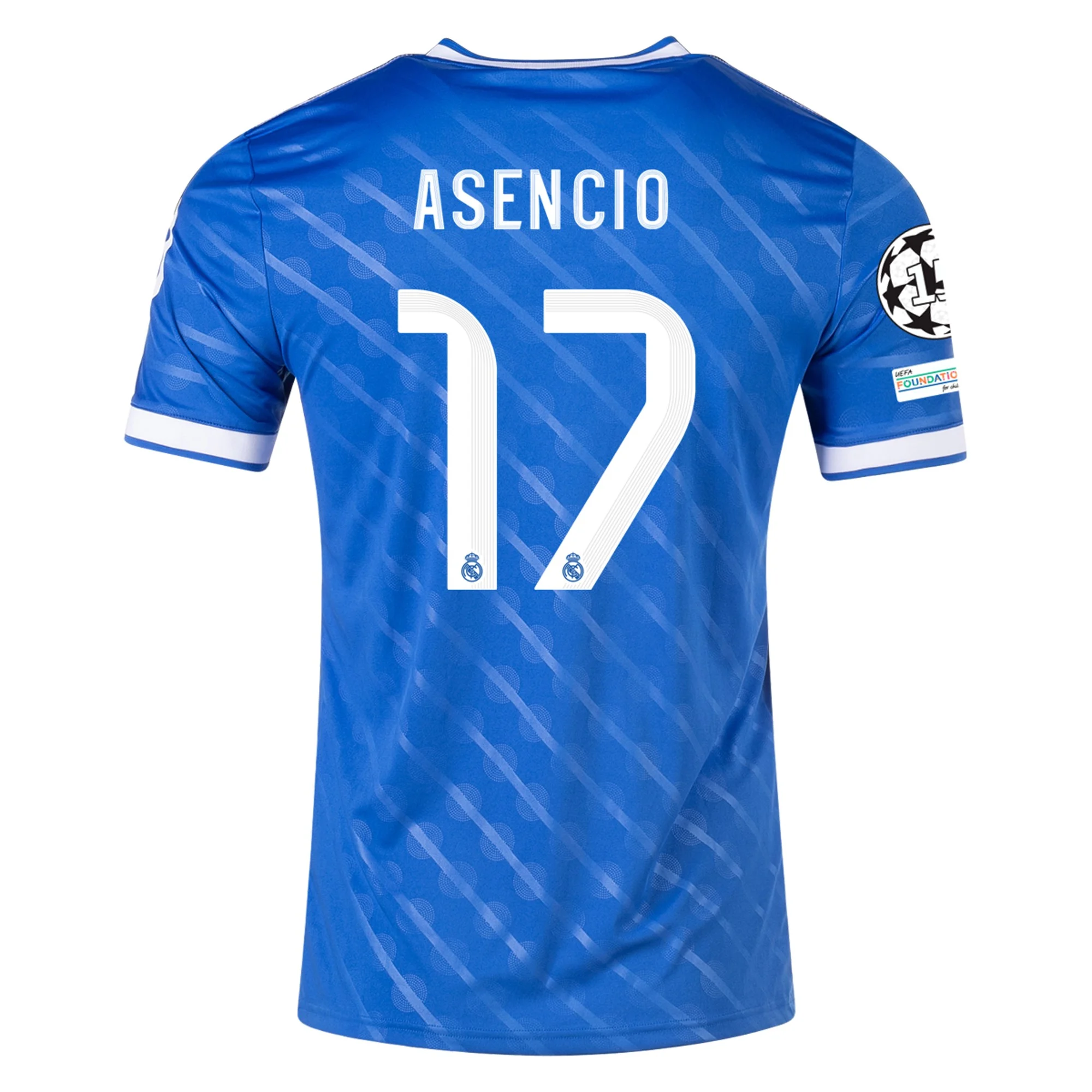 Mens 17 Raúl Asencio Real Madrid 2025-26 Third Jersey Football Shirt