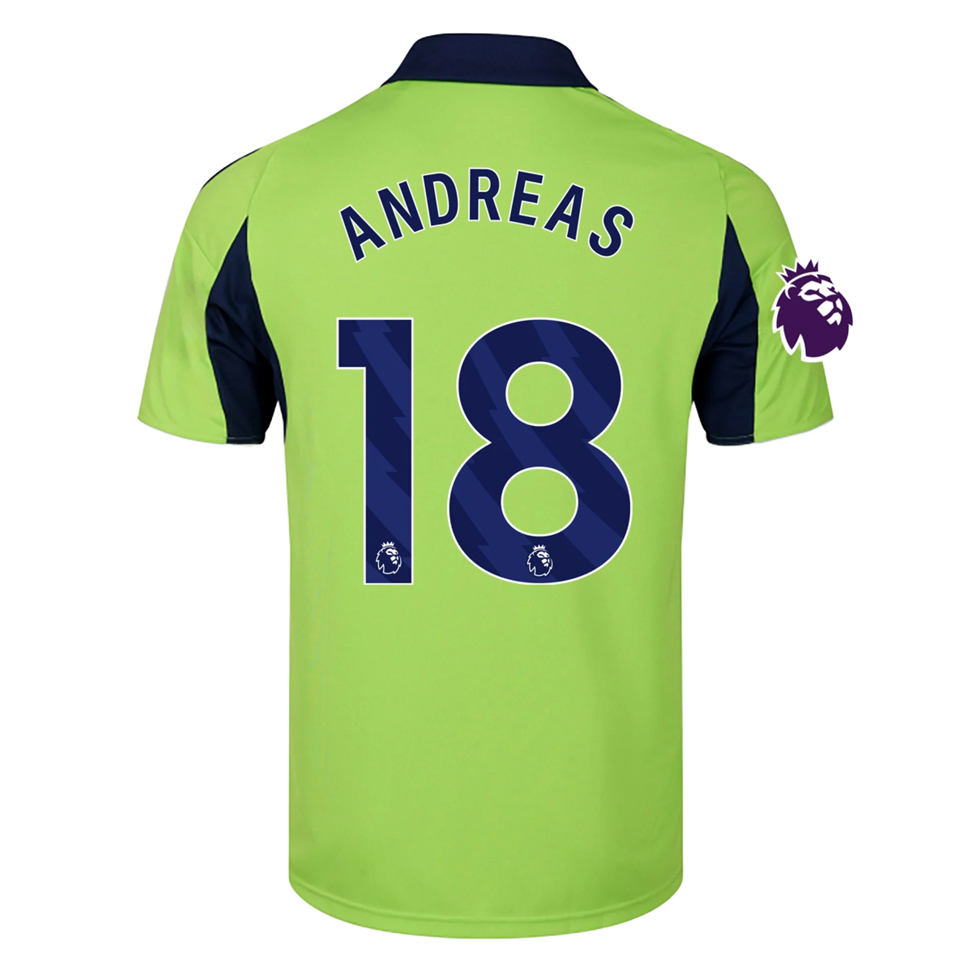 Mens 18 Andreas Pereira Fulham Away Jersey 2025-26 Football Shirt
