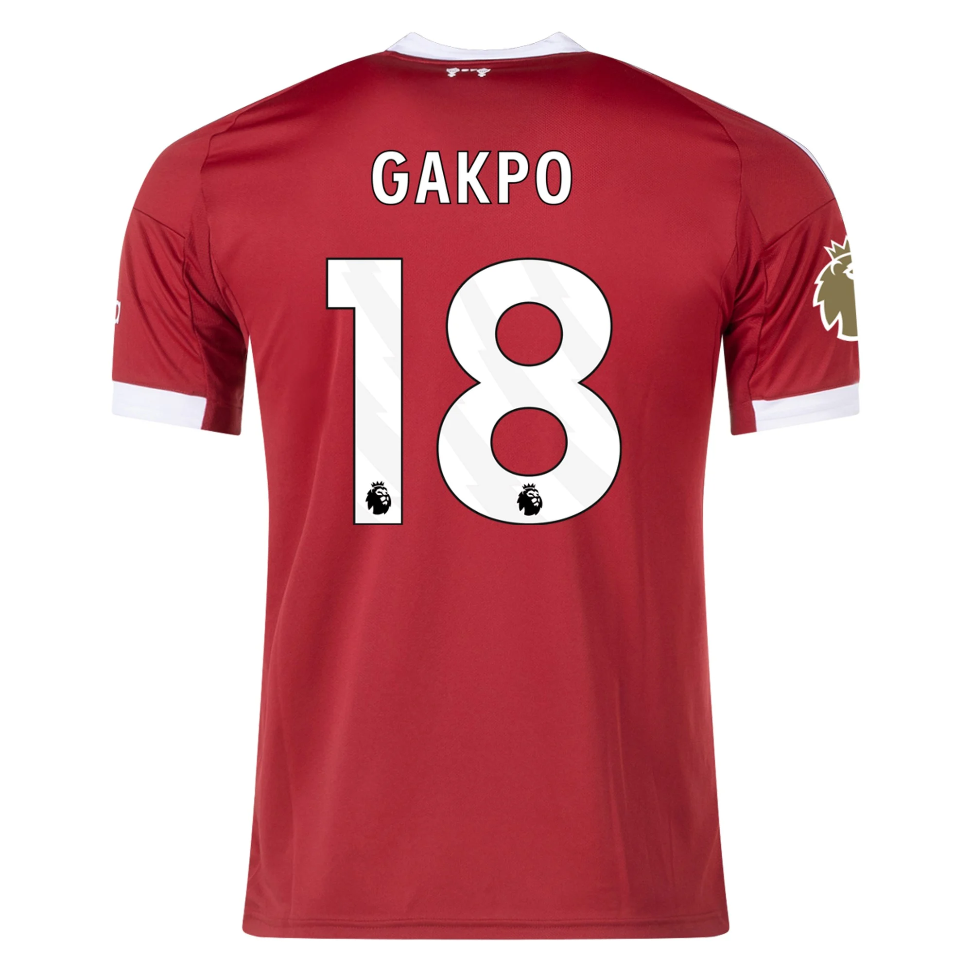 Mens 18 Cody Gakpo Liverpool 2025-26 Home Jersey Football Shirt