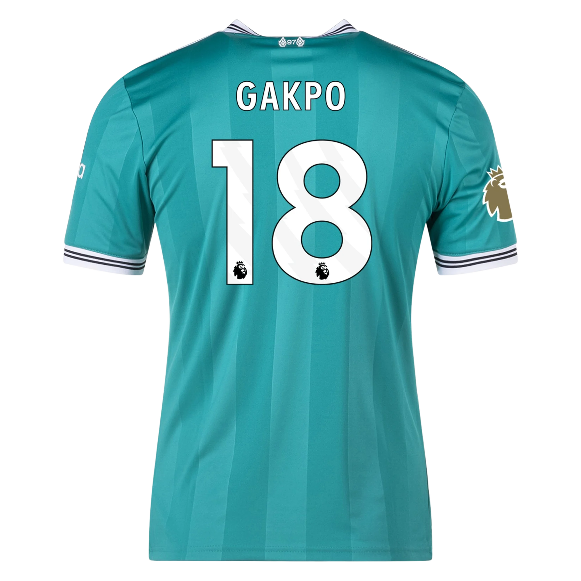 Mens 18 Cody Gakpo Liverpool 2025-26 Third Jersey Football Shirt