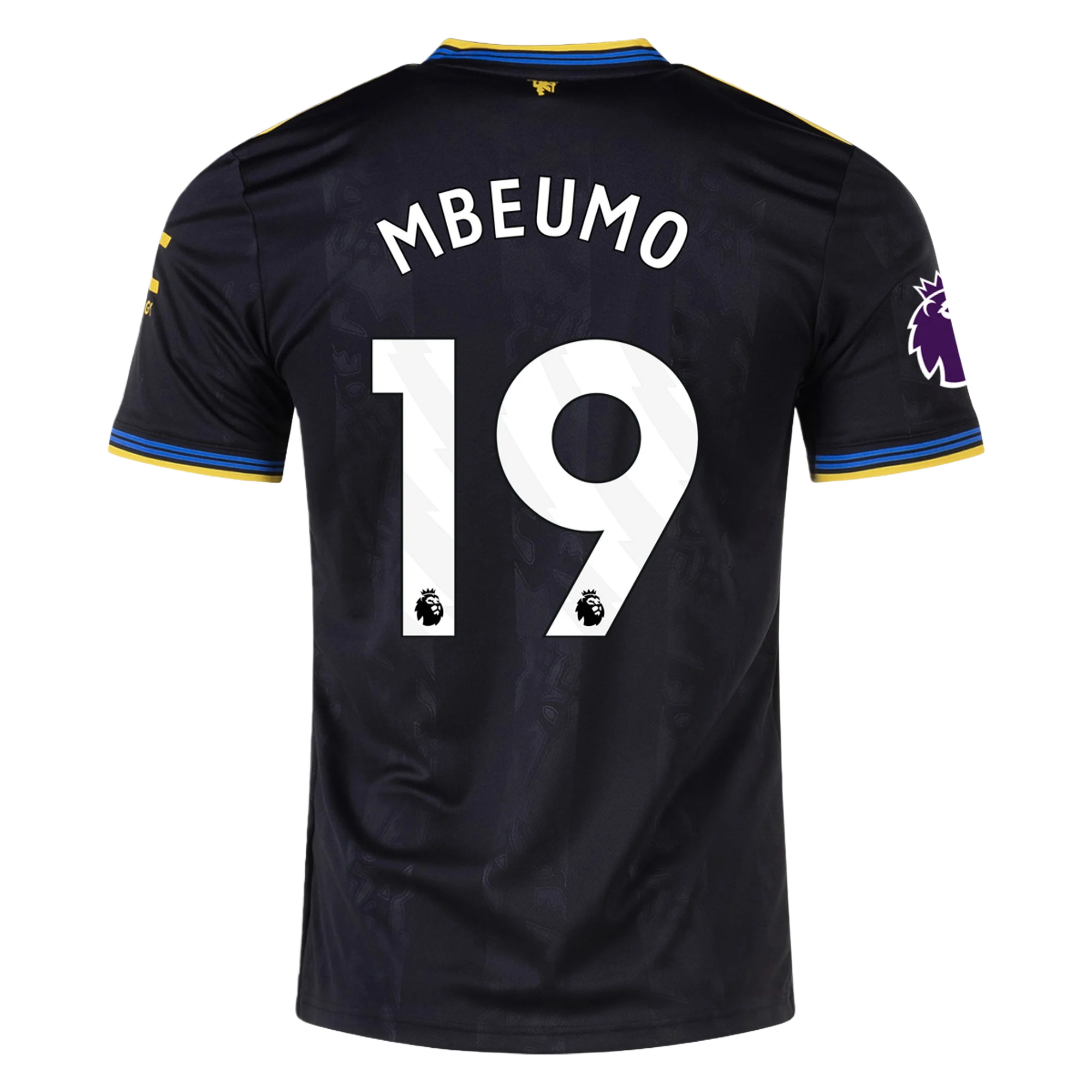 Mens 19 Bryan Mbeumo Manchester United 2025-26 Third Jersey Football Shirt