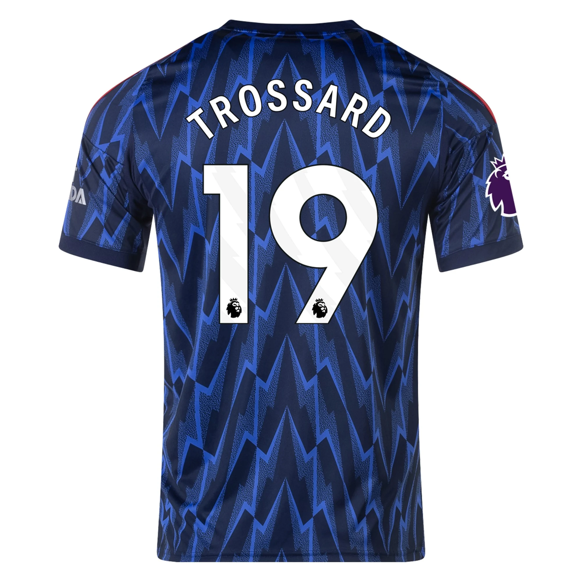 Mens 19 Leandro Trossard Arsenal 2025-26 Away Jersey Football Shirt