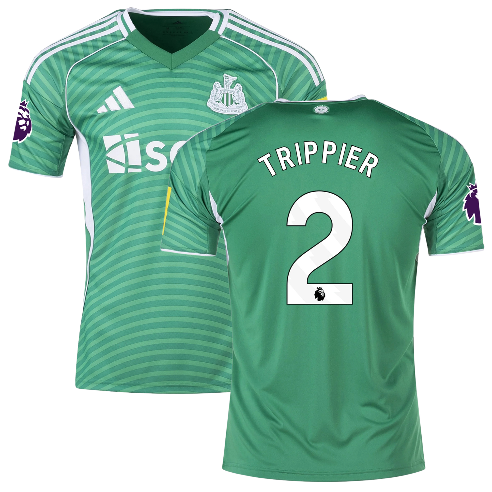 Mens 2 Kieran Trippier Newcastle Away Jersey 2025-26 Football Shirt