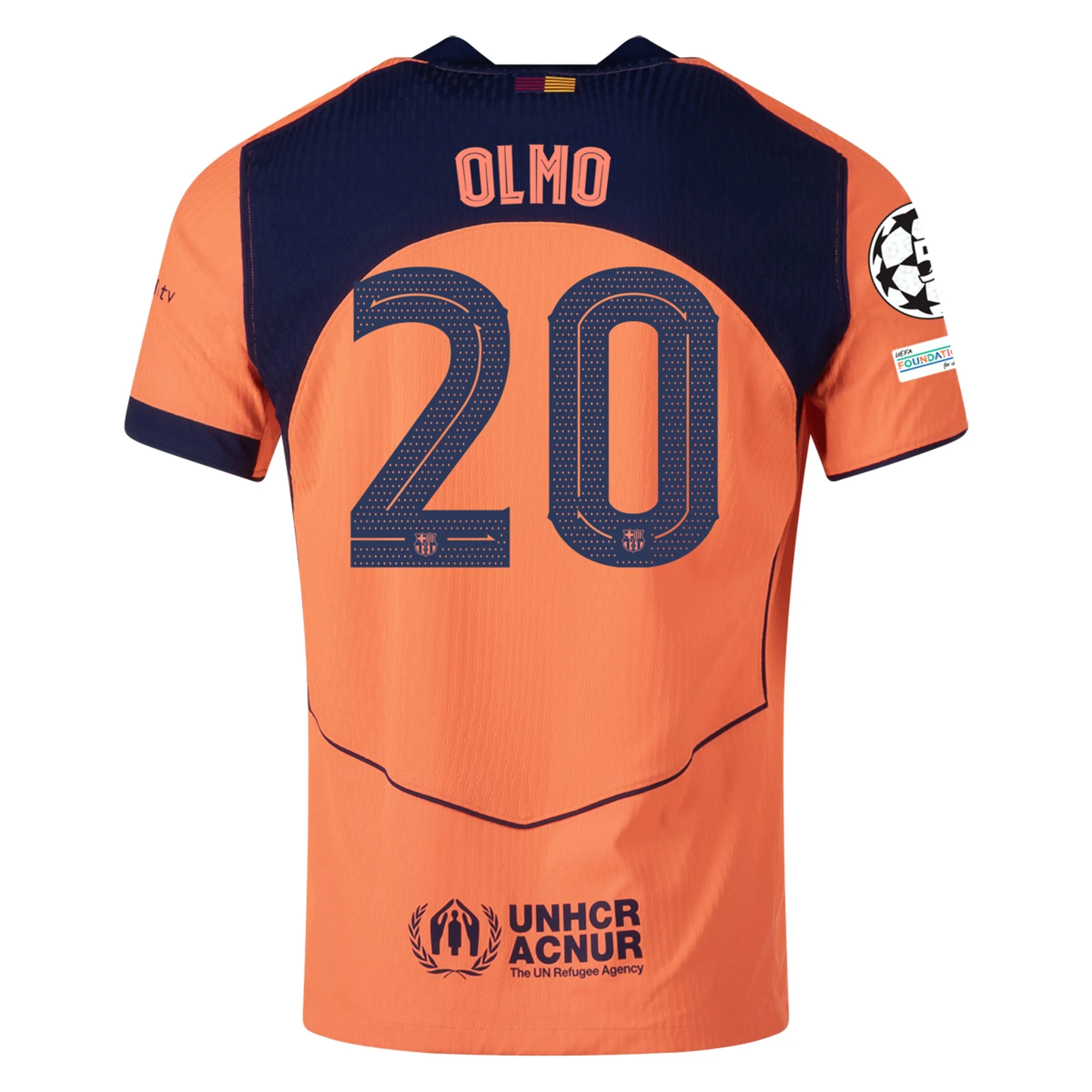 Mens 20 Dani Olmo Barcelona 2025-26 Third Jersey Football Shirt