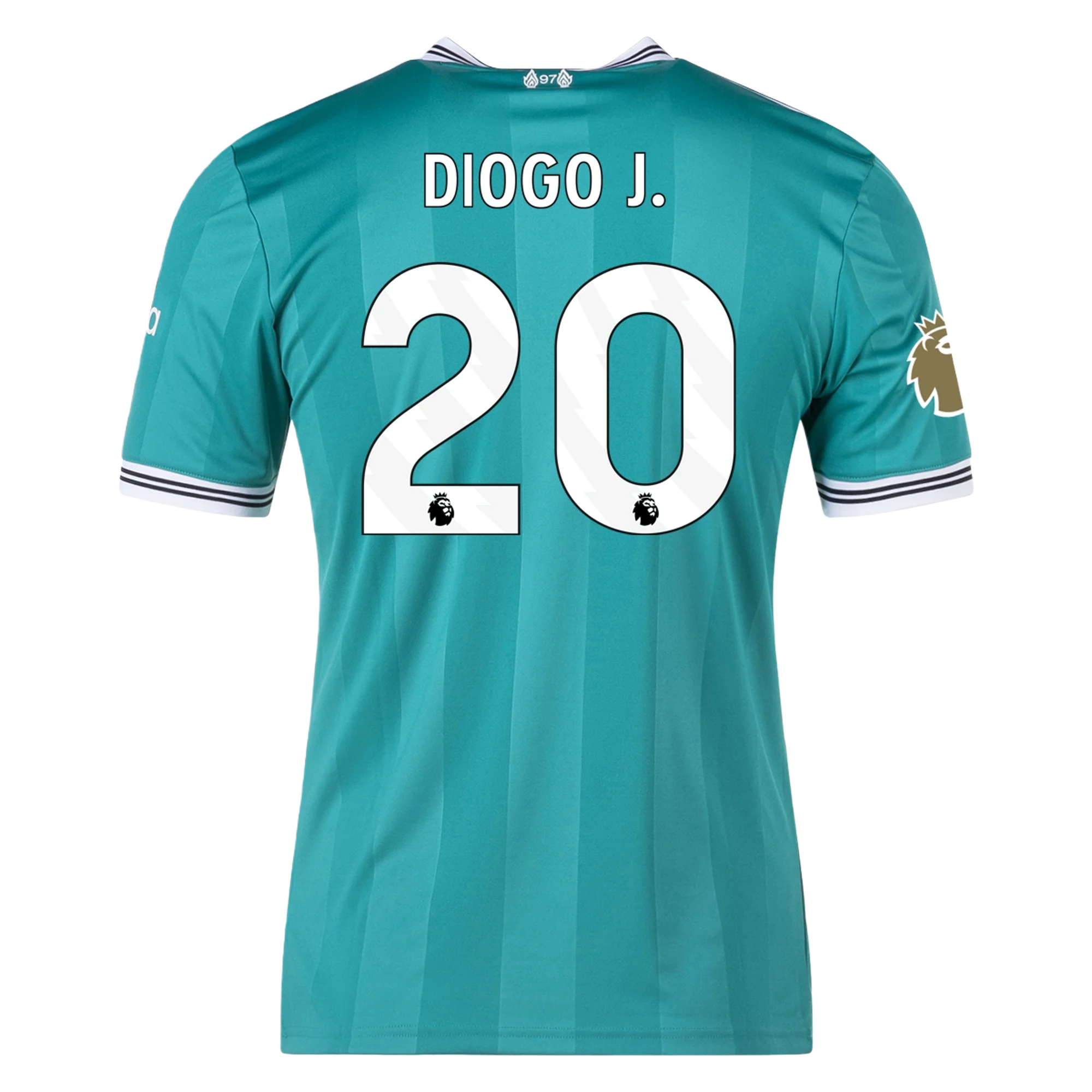 Mens 20 Diogo Jota Liverpool 2025-26 Third Jersey Football Shirt