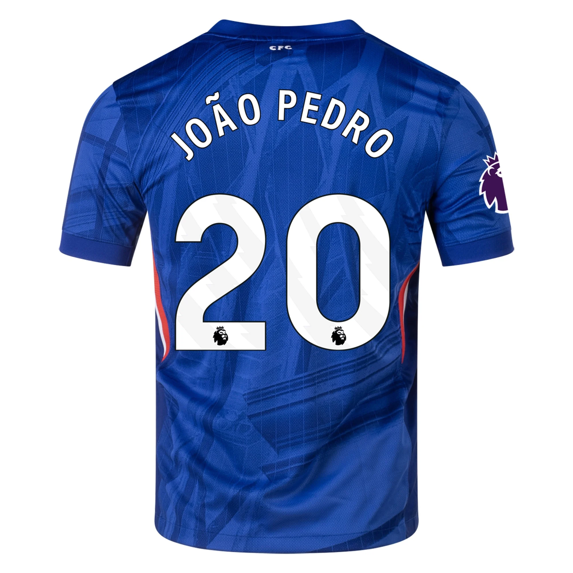 Mens 20 João Pedro Chelsea Home Jersey 2025-26 Football Shirt