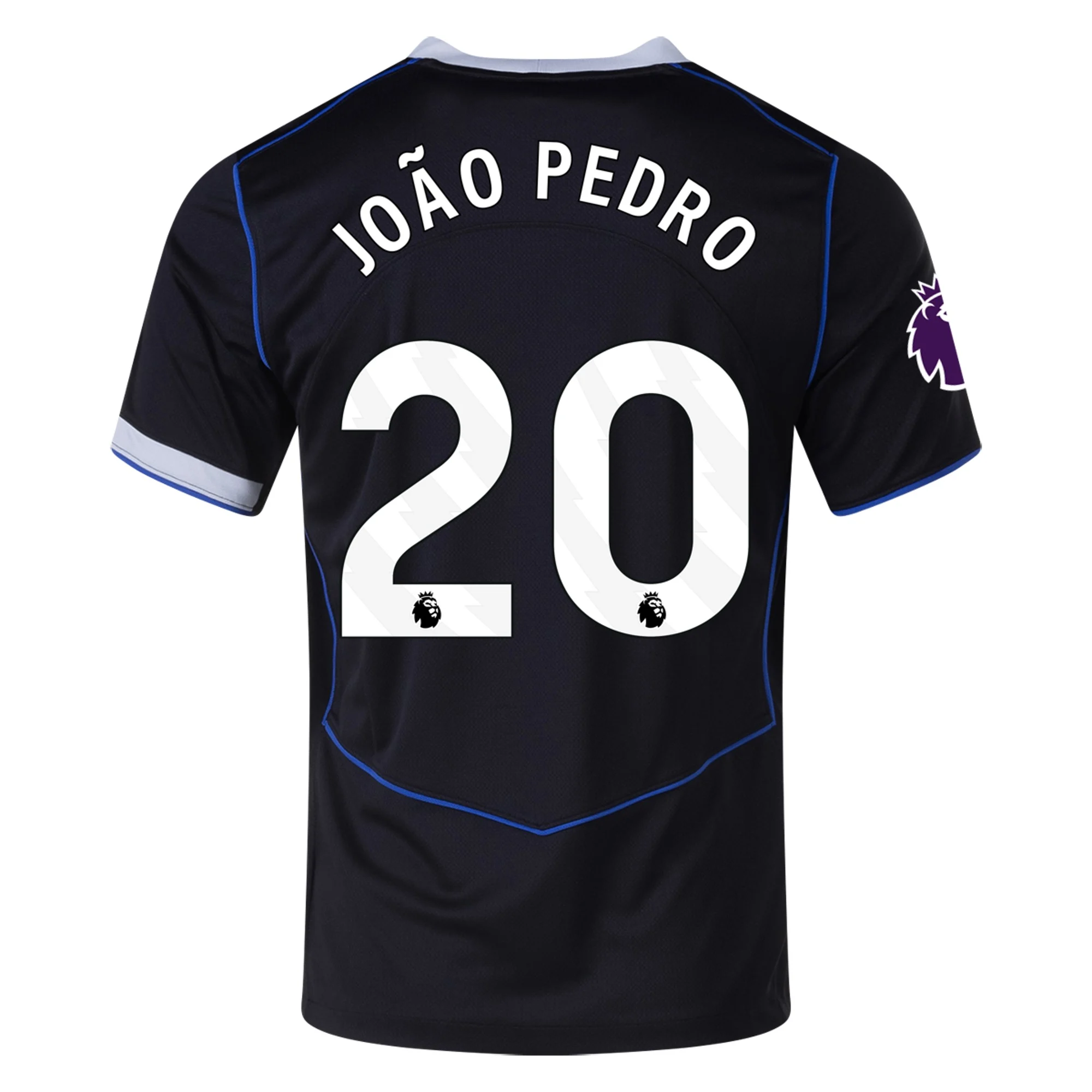 Mens 20 Joao Pedro Chelsea Third Jersey 2025-26 Football Shirt