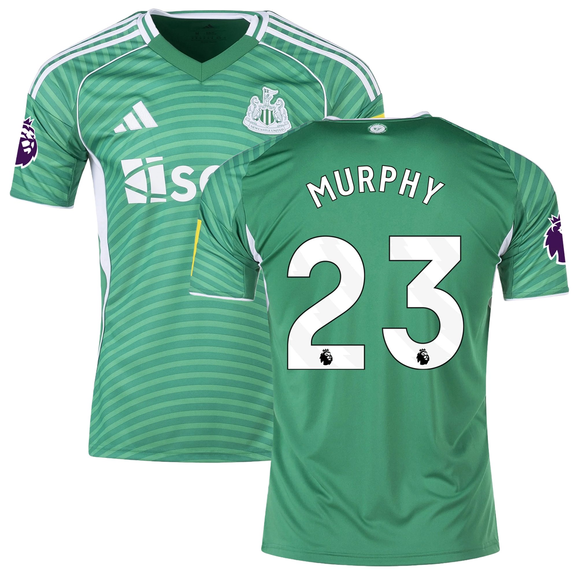 Mens 23 Jacob Murphy Newcastle 2025-26 Away Jersey Football Shirt