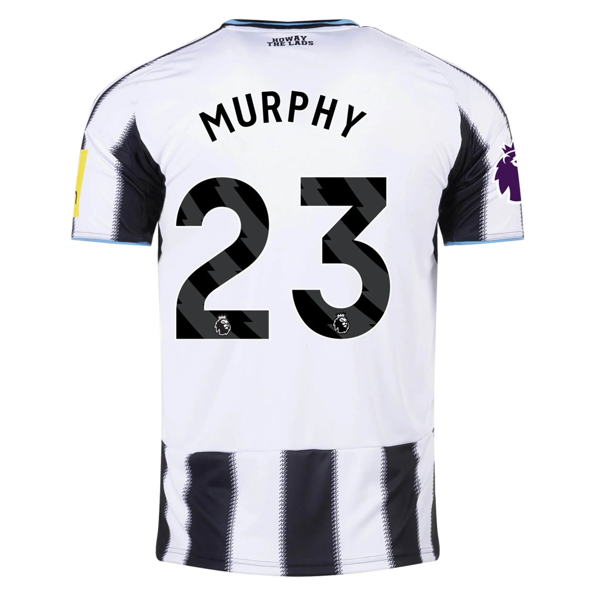 Mens 23 Jacob Murphy Newcastle 2025-26 Home Jersey Football Shirt