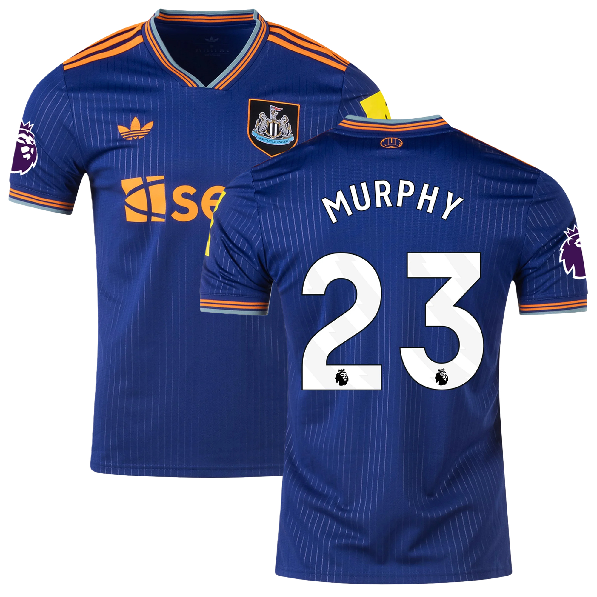 Mens 23 Jacob Murphy Newcastle 2025-26 Third Jersey Football Shirt