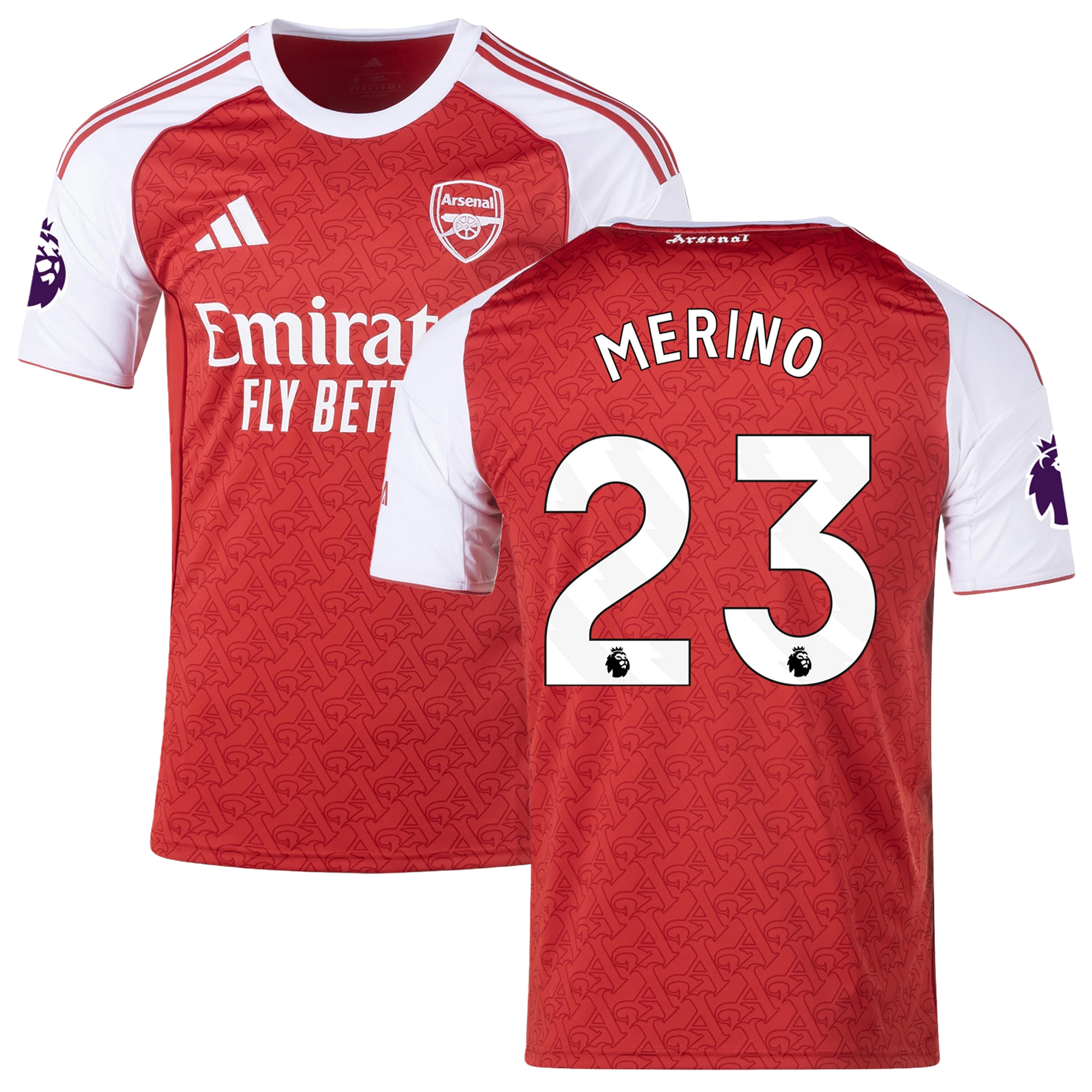 Mens 23 Merino Arsenal 2025-26 Home Jersey Football Shirt