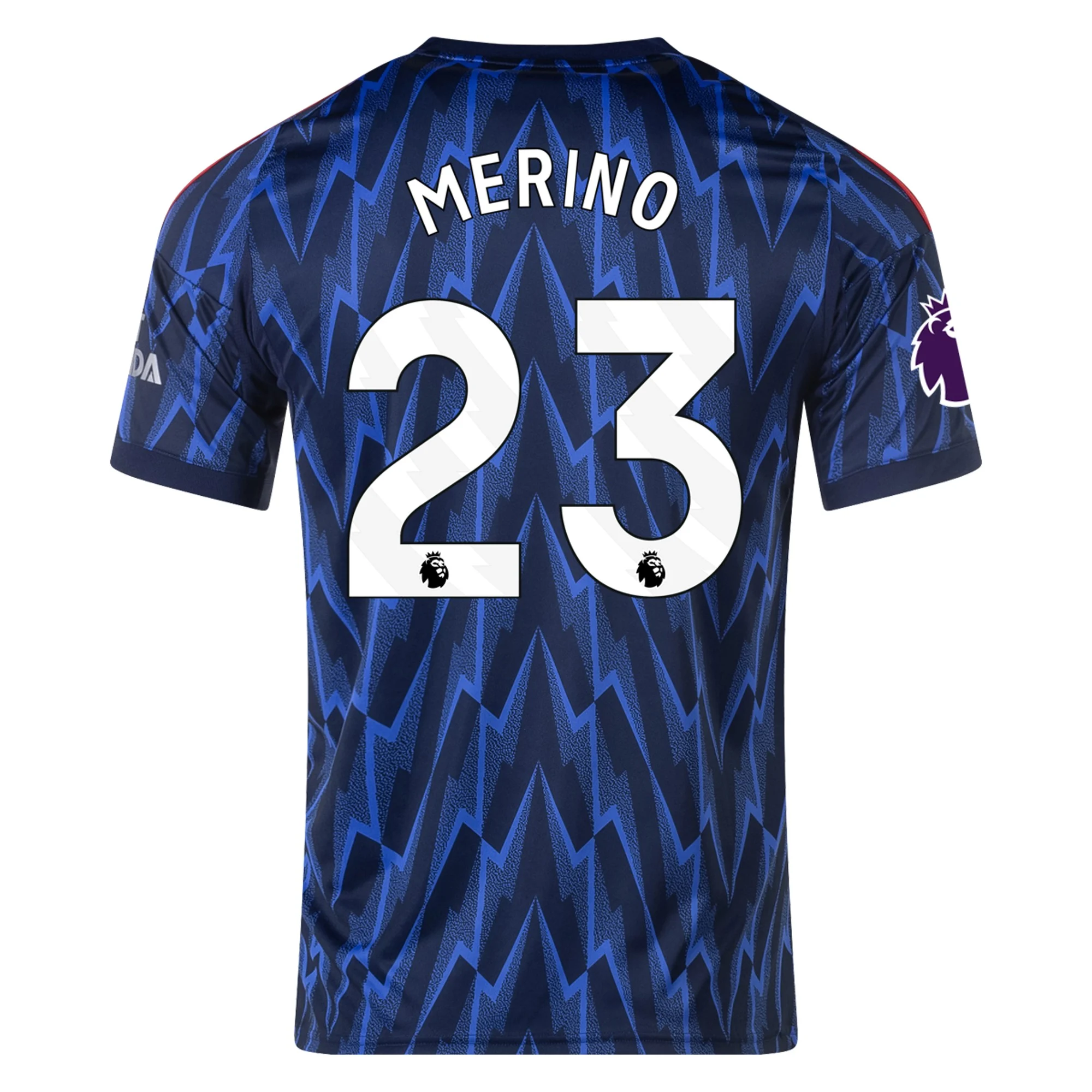 Mens 23 Mikel Merino Arsenal 2025-26 Away Jersey Football Shirt