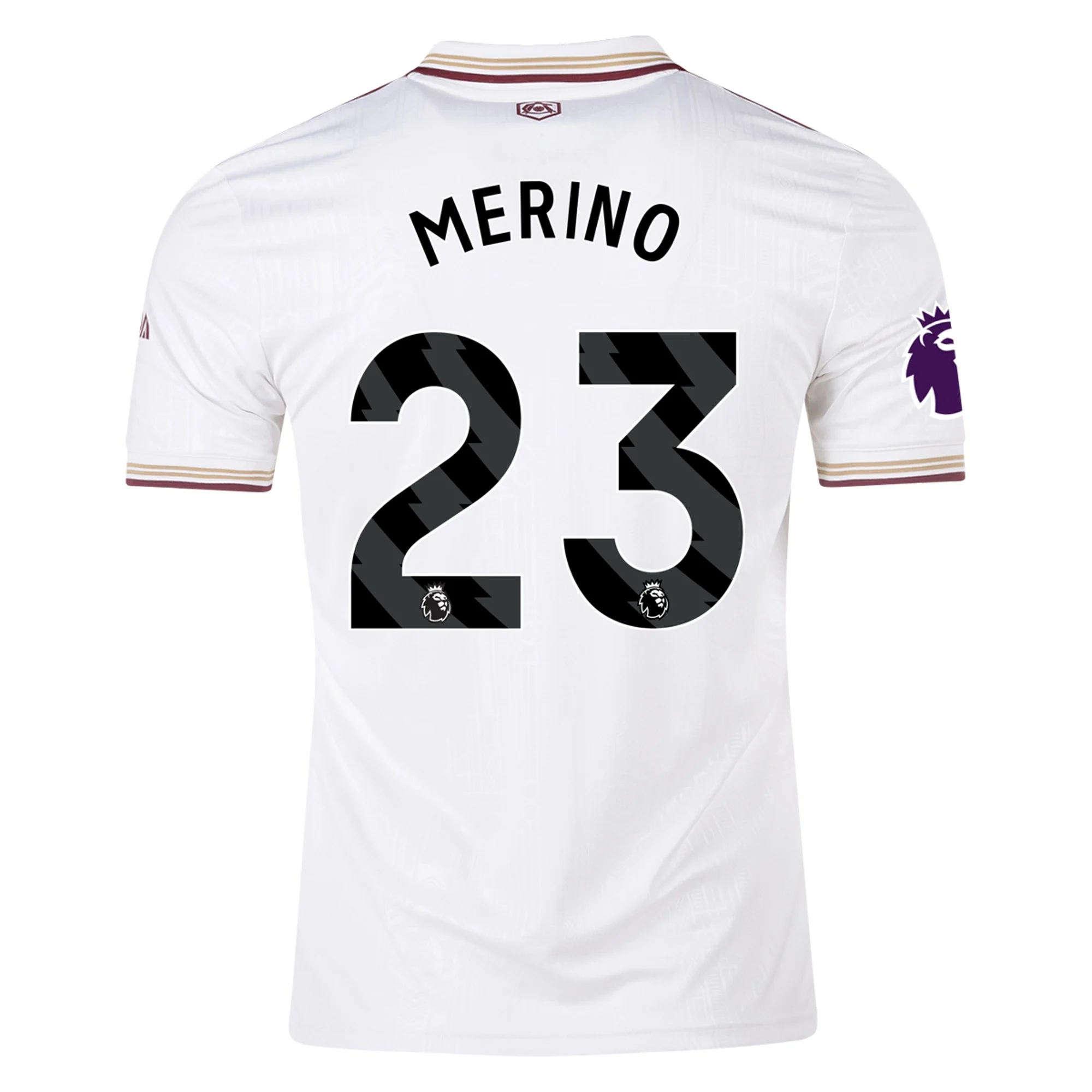 Mens 23 Mikel Merino Arsenal 2025-26 Third Jersey Football Shirt