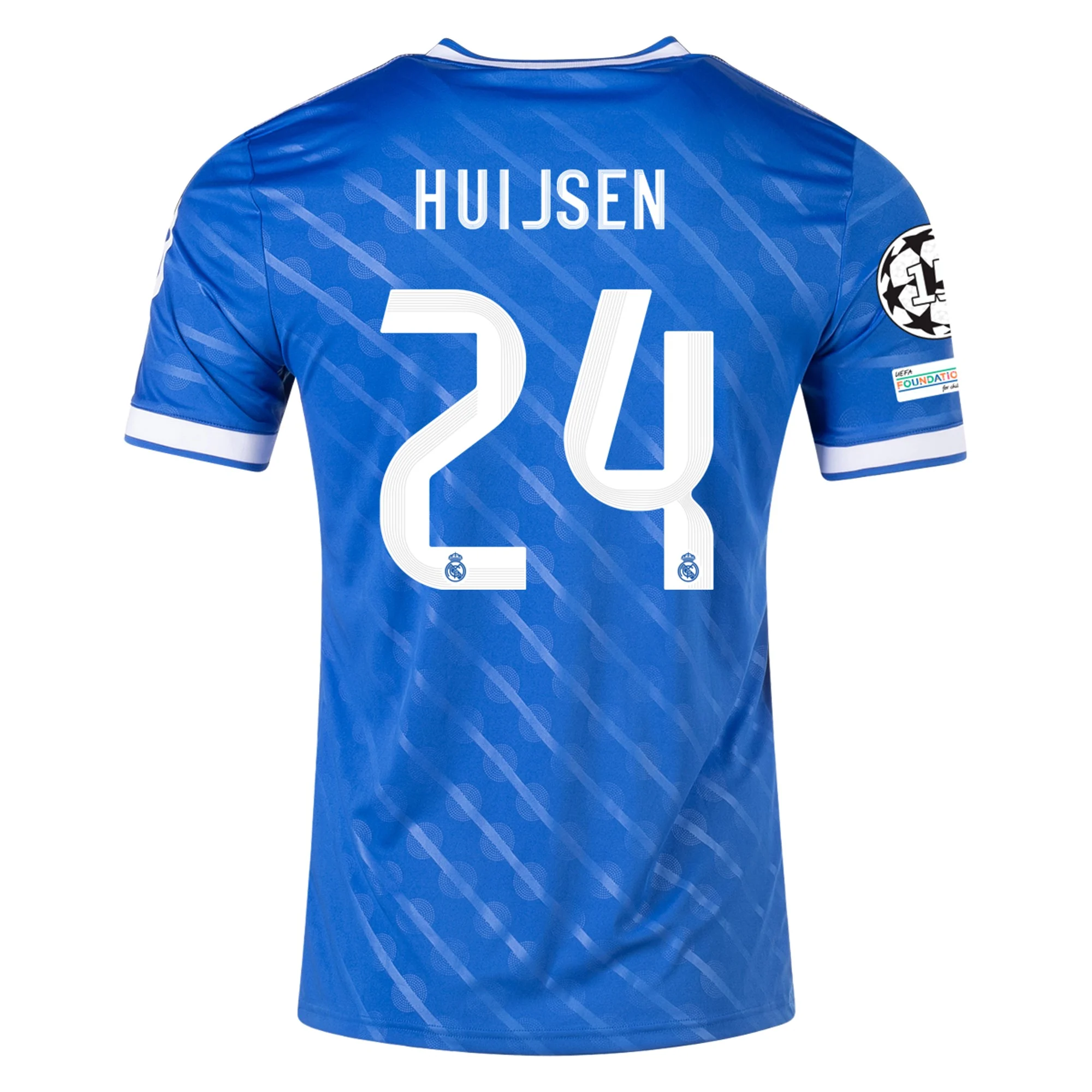 Mens 24 Dean Huijsen Real Madrid 2025-26 Third Jersey Football Shirt