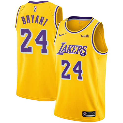Men's Los Angeles Lakers Jerseys #24 Kobe Bryant Basketball Jerseys