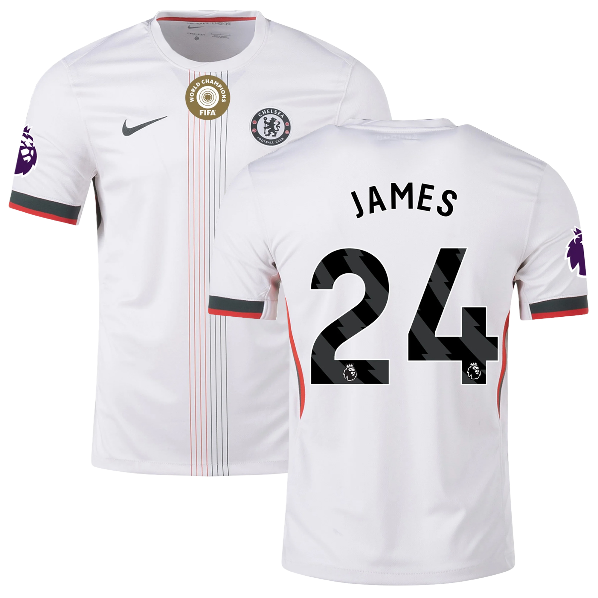 Mens 24 Reece James Chelsea Away Jersey 2025-26 Football Shirt