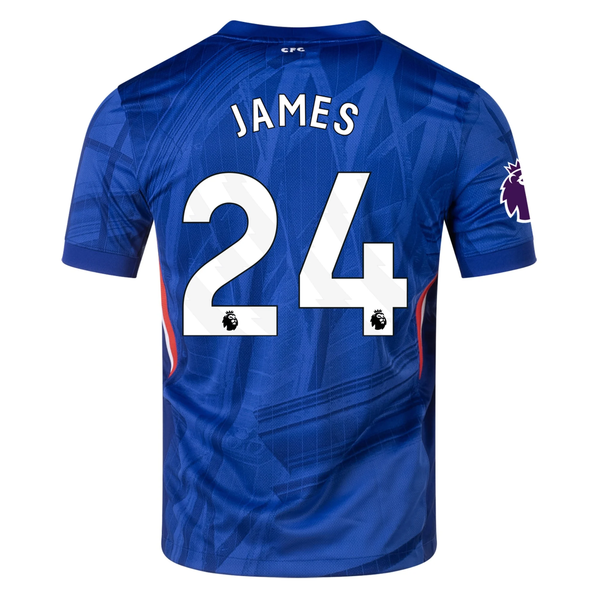Mens 24 Reece James Chelsea Home Jersey 2025-26 Football Shirt