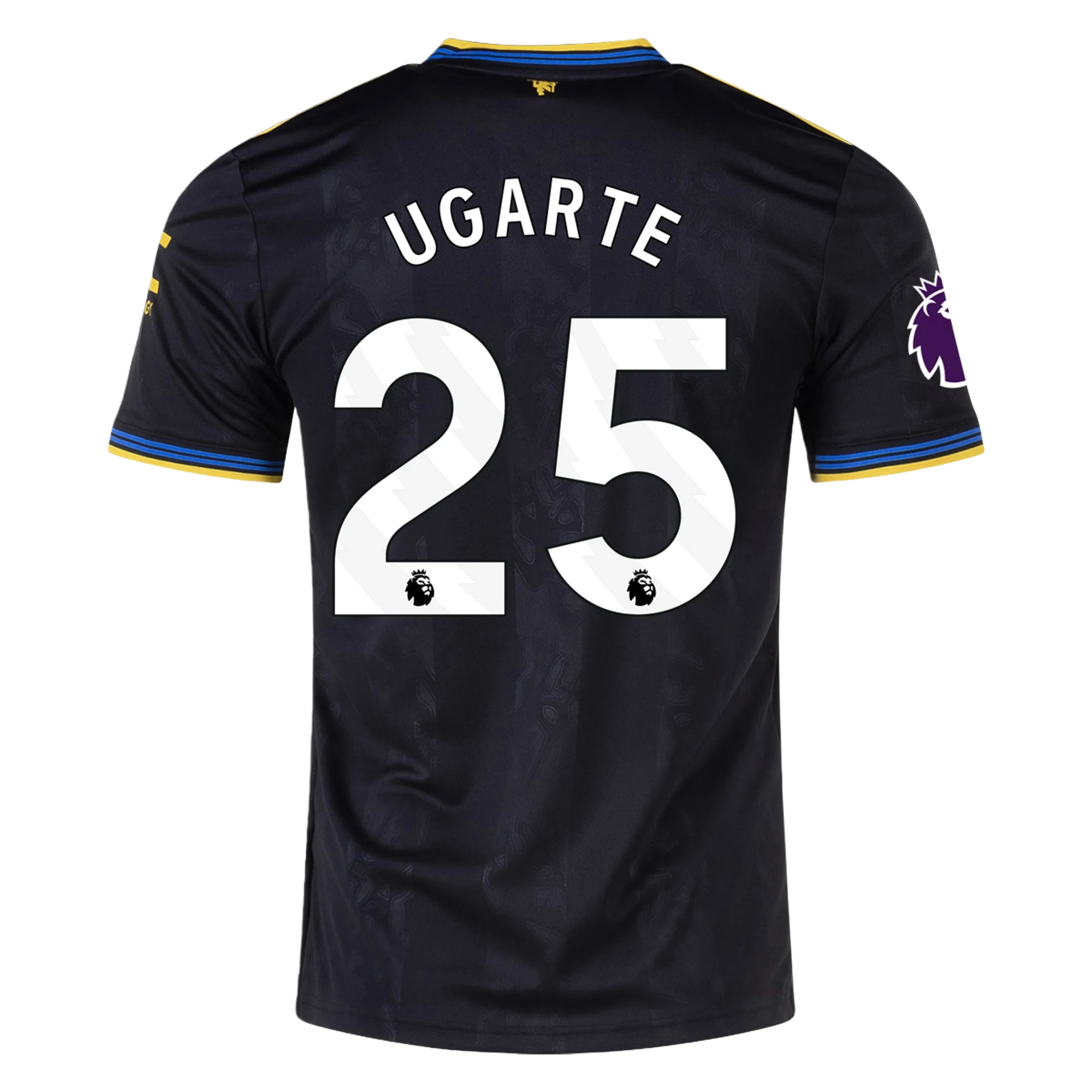 Mens 25 Manuel Ugarte Manchester United 2025-26 Third Jersey Football Shirt