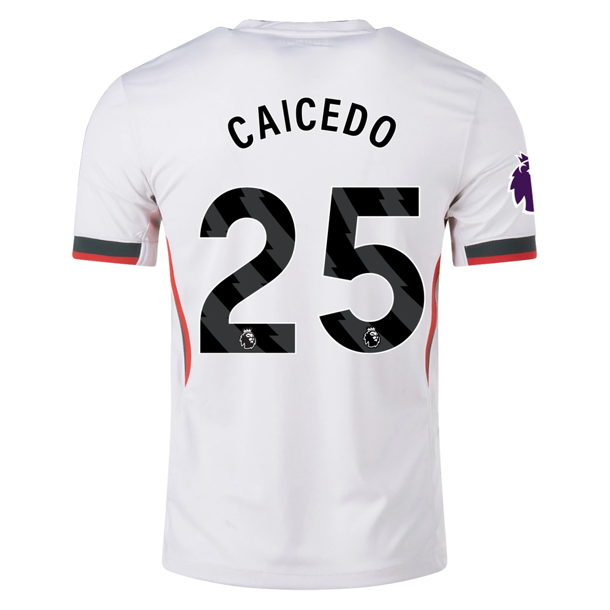 Mens 25 Moisés Caicedo Chelsea Away Jersey 2025-26 Football Shirt