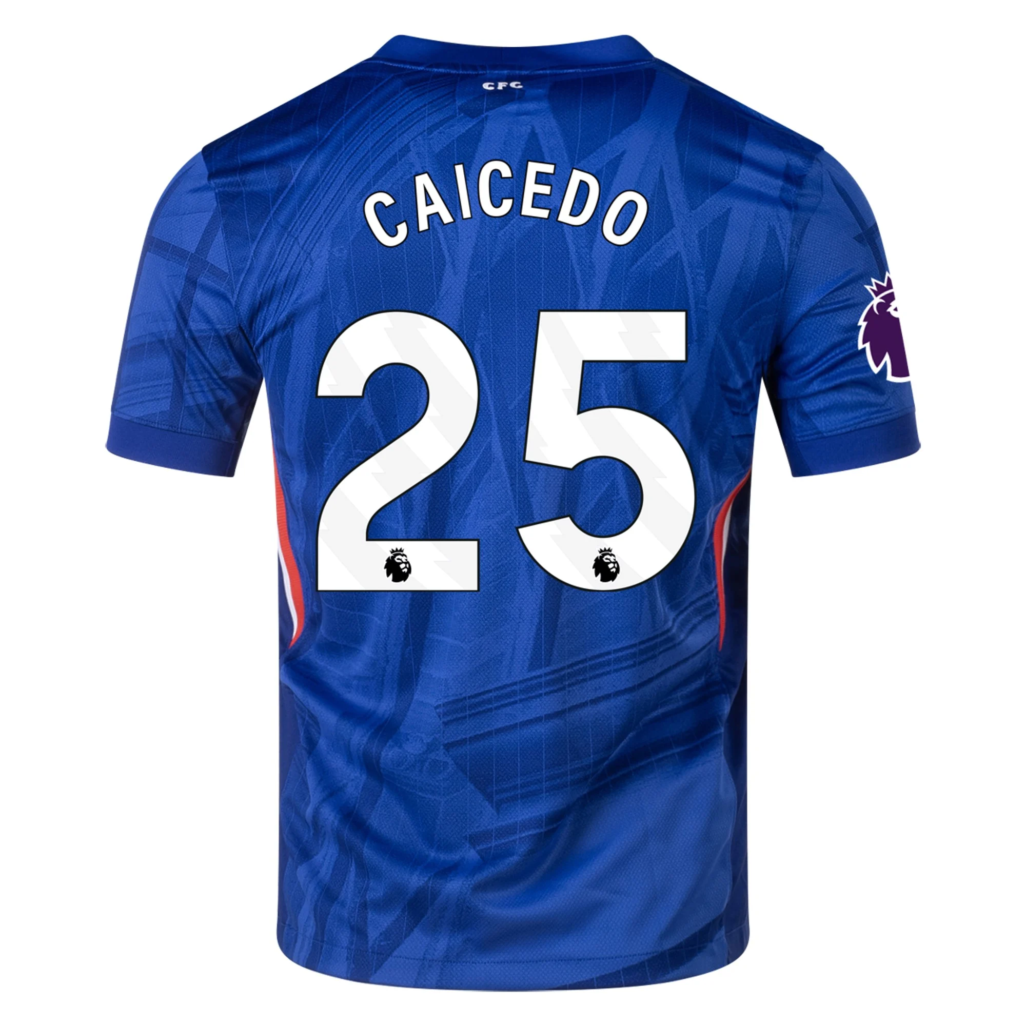 Mens 25 Moisés Caicedo Chelsea Home Jersey 2025-26 Football Shirt