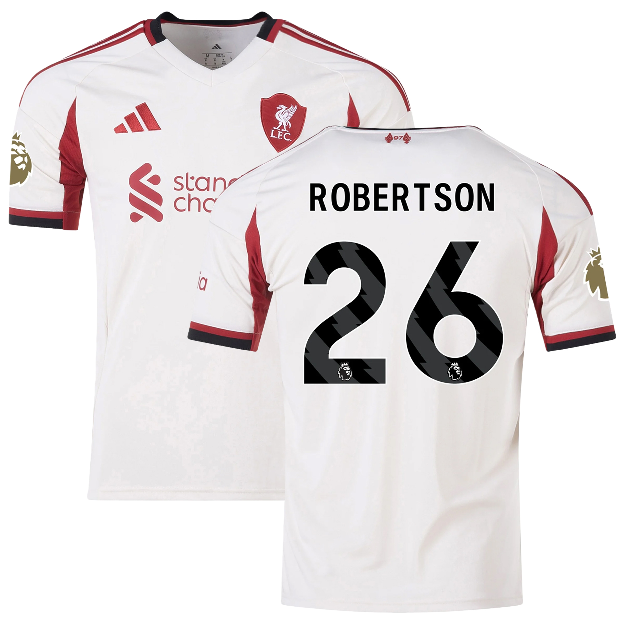 Mens 26 Andrew Roberston Liverpool 2025-26 Away Jersey Football Shirt