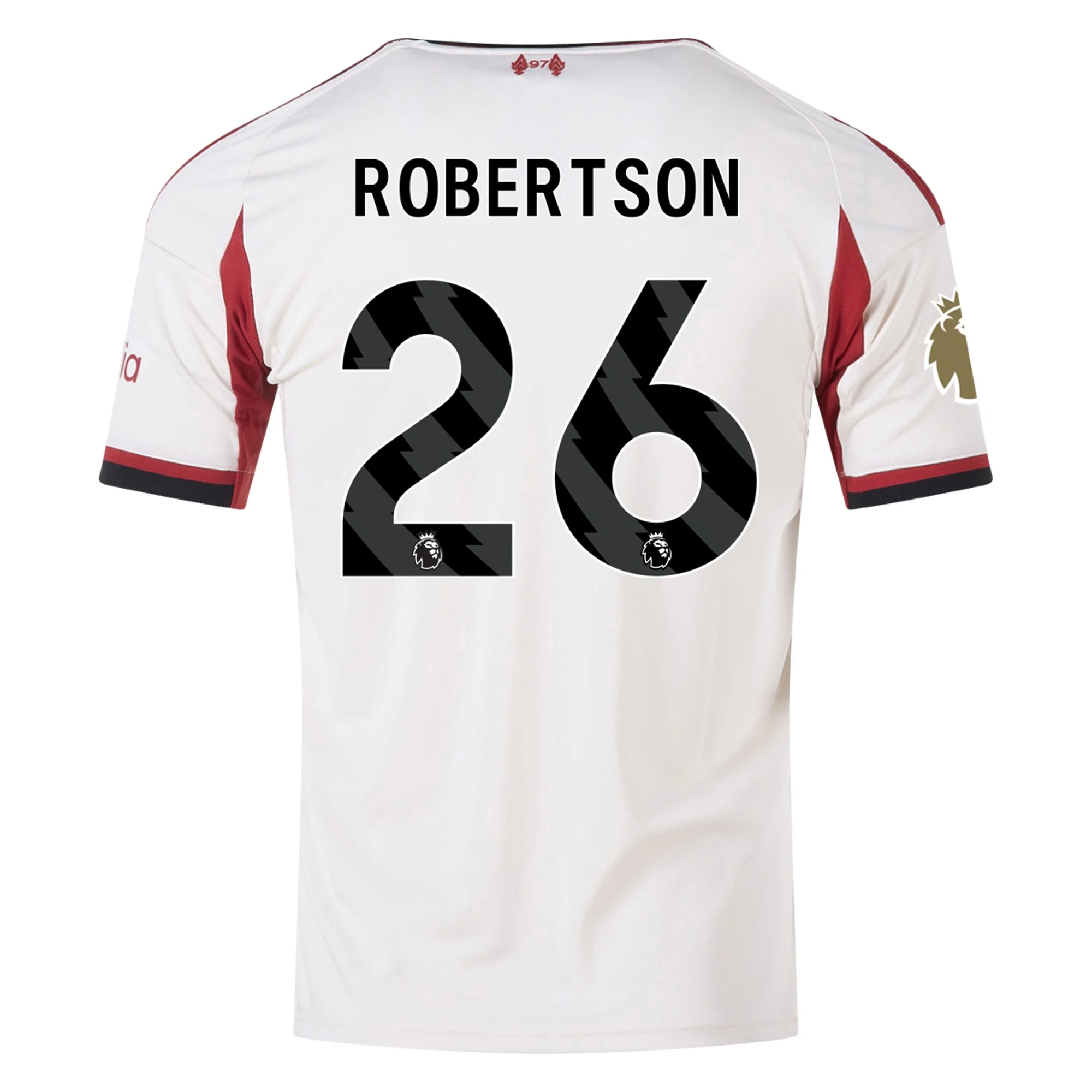 Mens 26 Andrew Roberston Liverpool 2025-26 Away Jersey Football Shirt