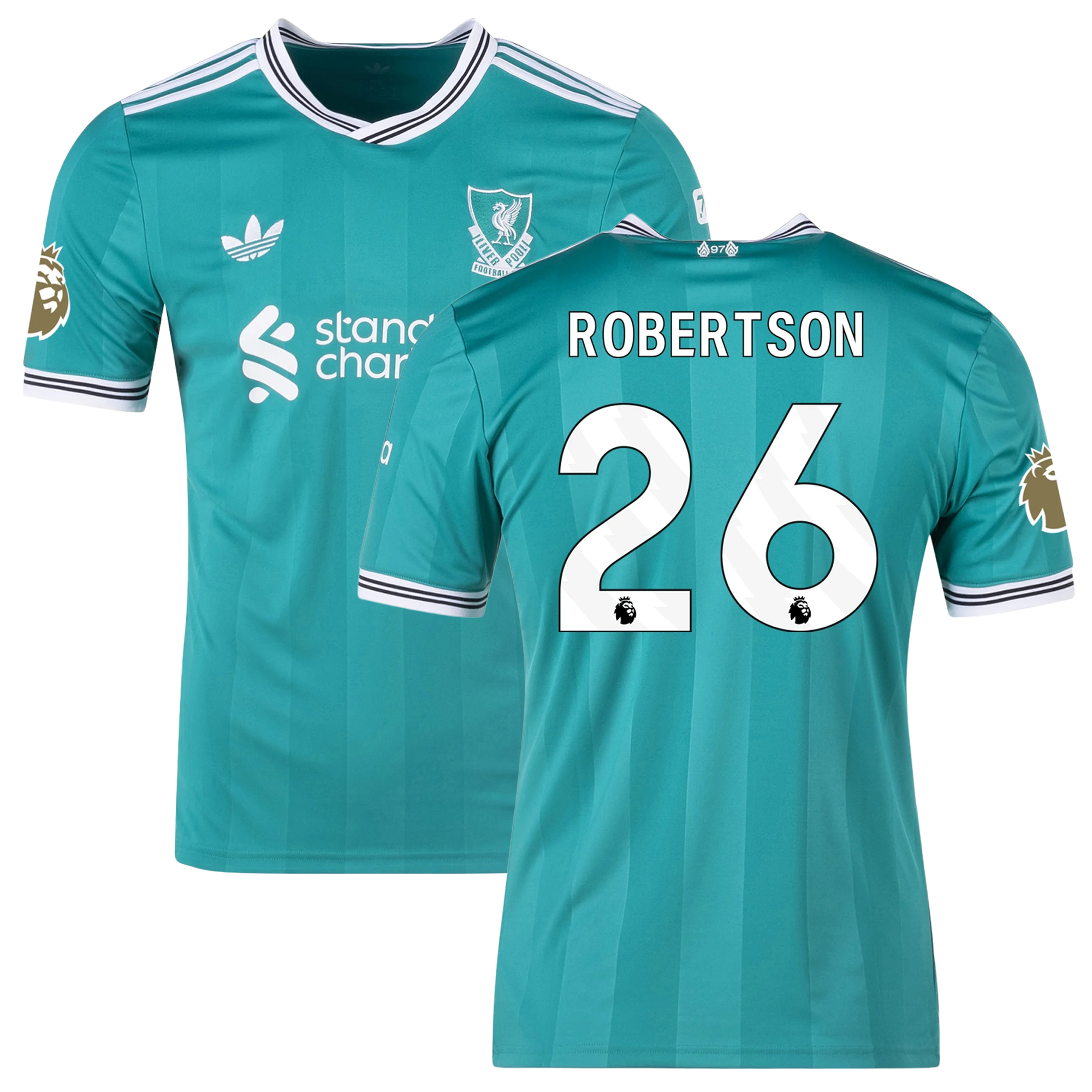 Mens 26 Andrew Roberston Liverpool 2025-26 Third Jersey Football Shirt