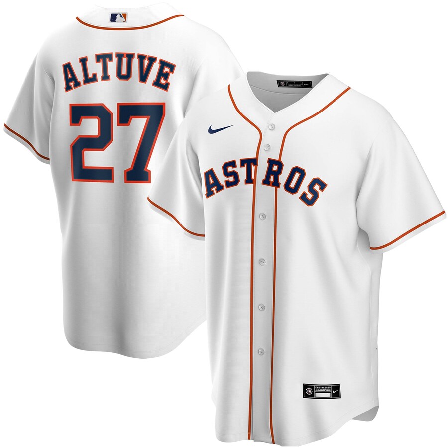 Men's Houston Astros Jerseys #27 Jose Altuve Baseball Jerseys