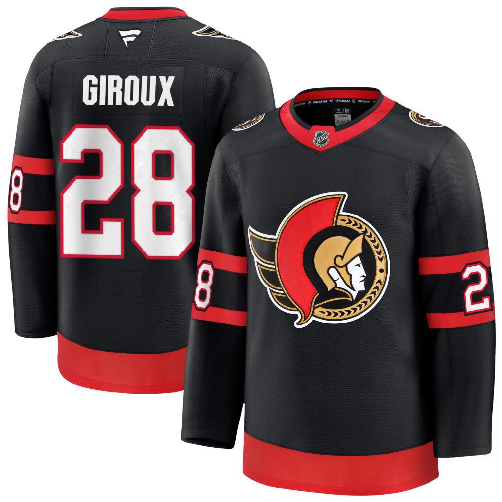 Men's Ottawa Senators Jerseys #28 Claude Giroux Hockey Jerseys